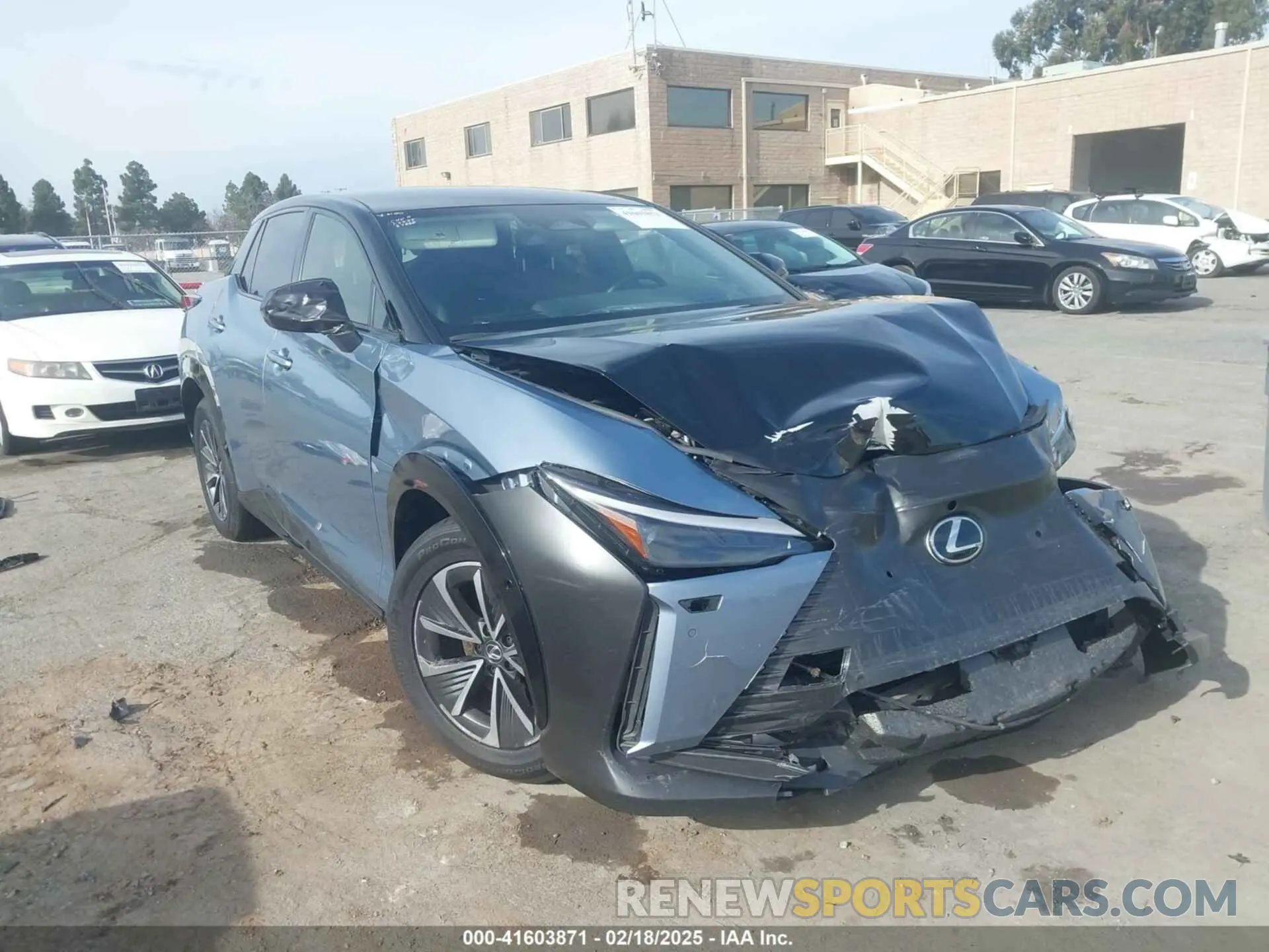 1 Photograph of a damaged car JTJAAAAB8PA009330 LEXUS RZ 450E 2023