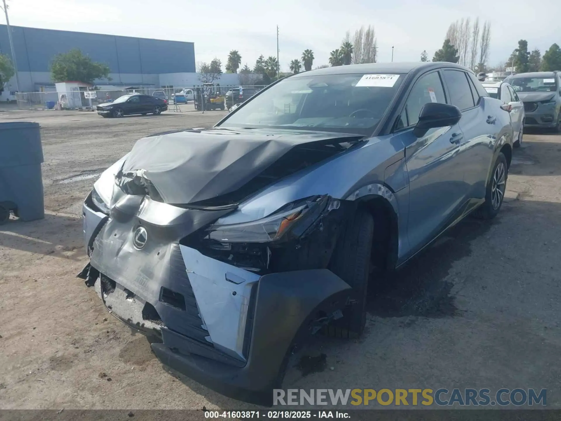 2 Photograph of a damaged car JTJAAAAB8PA009330 LEXUS RZ 450E 2023