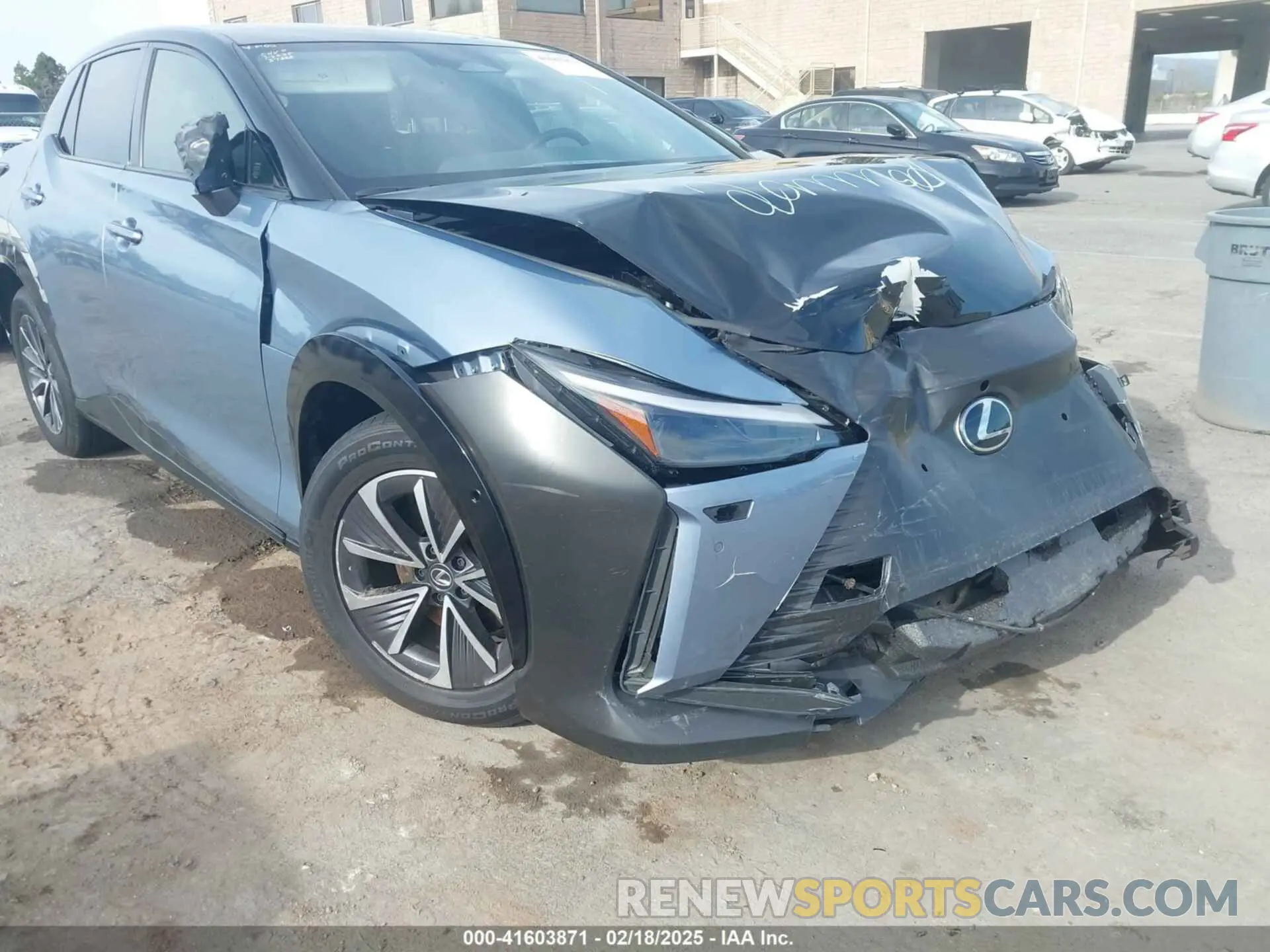 6 Photograph of a damaged car JTJAAAAB8PA009330 LEXUS RZ 450E 2023