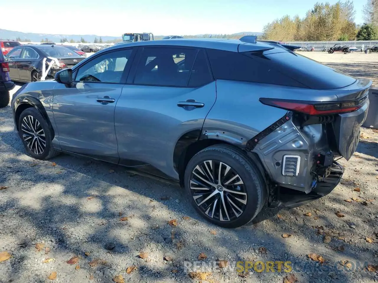 2 Photograph of a damaged car JTJAAAAB8PA014561 LEXUS RZ 450E 2023