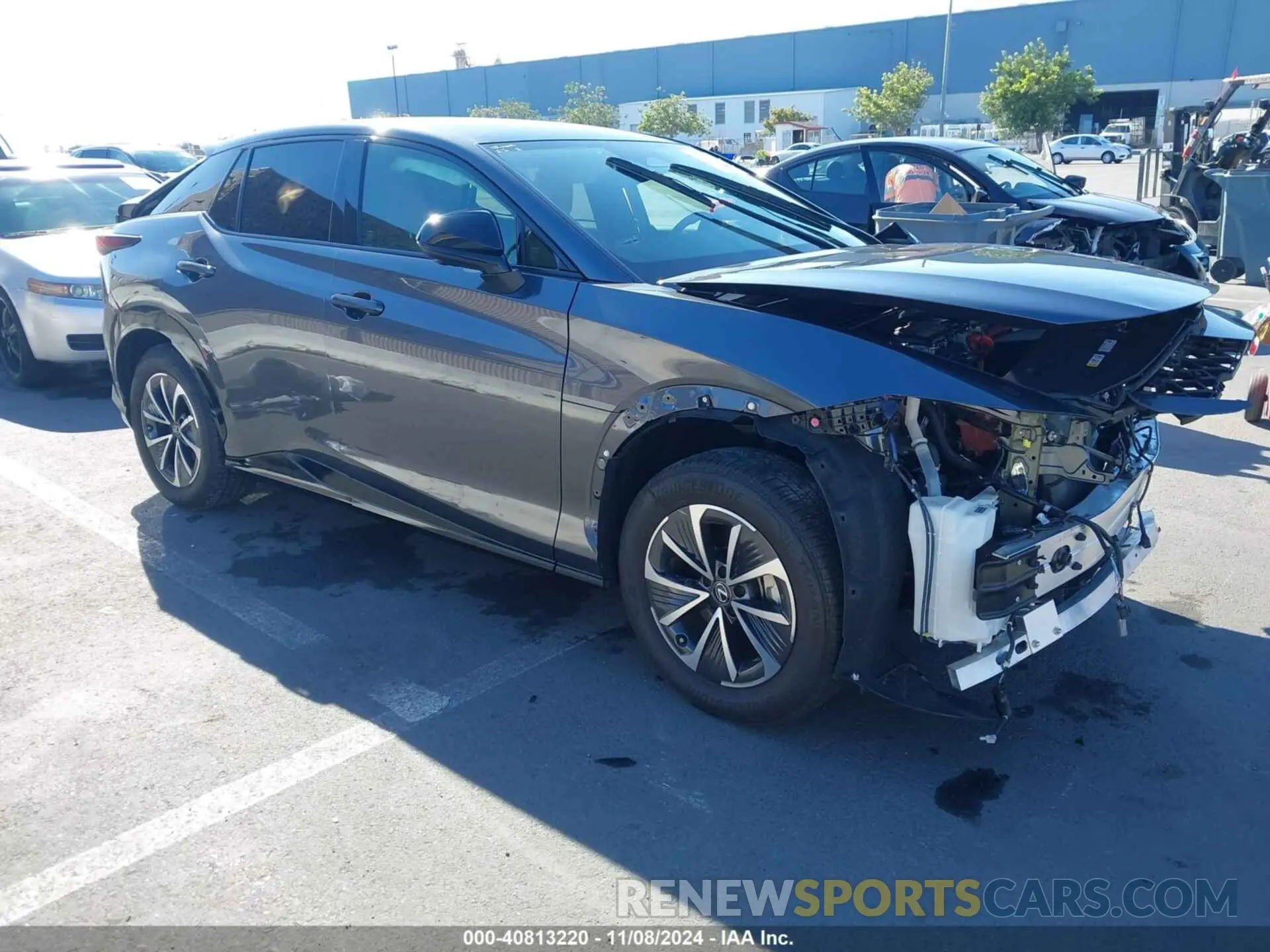 1 Photograph of a damaged car JTJAAAAB9PA011779 LEXUS RZ 450E 2023