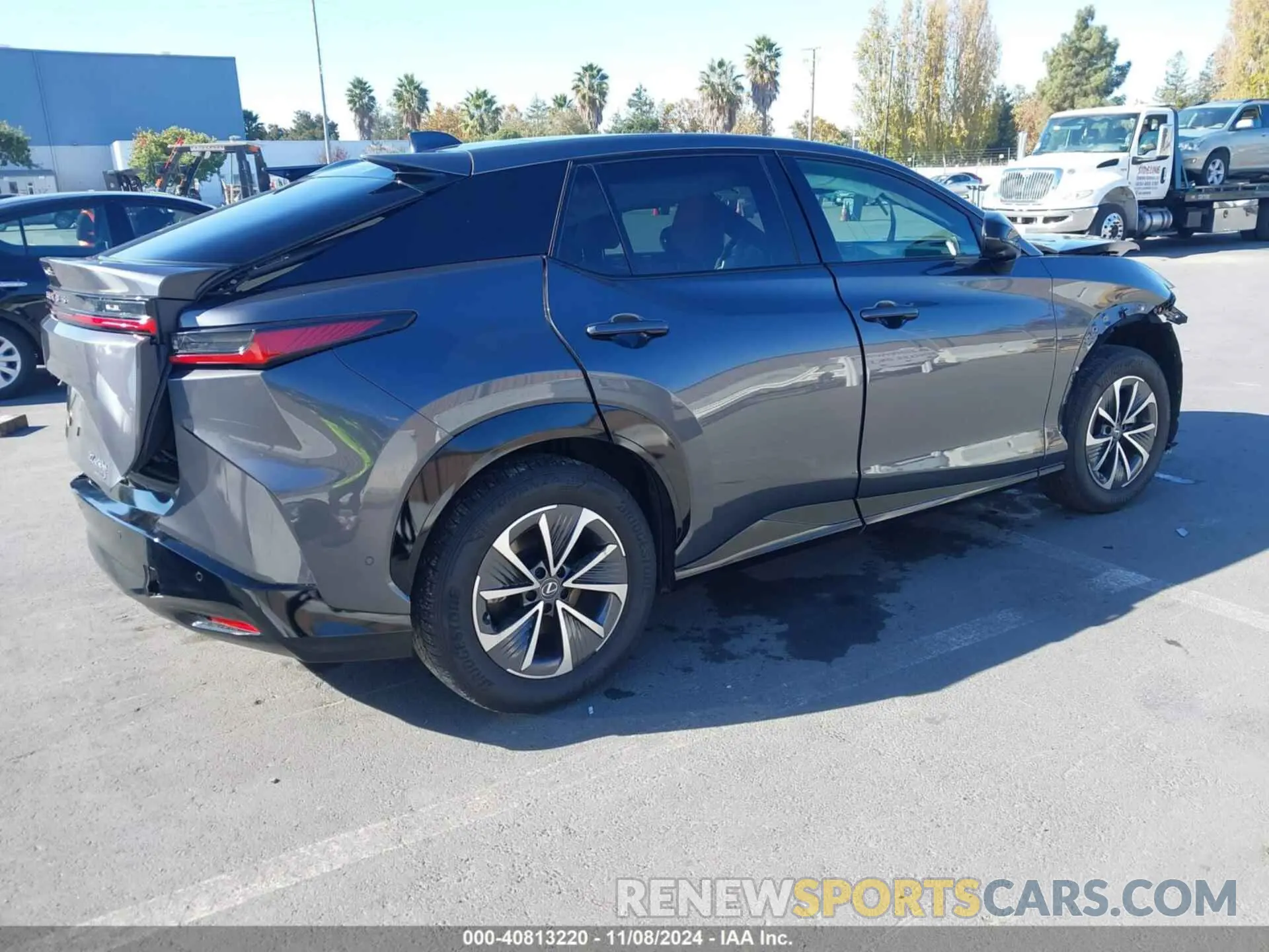 4 Photograph of a damaged car JTJAAAAB9PA011779 LEXUS RZ 450E 2023