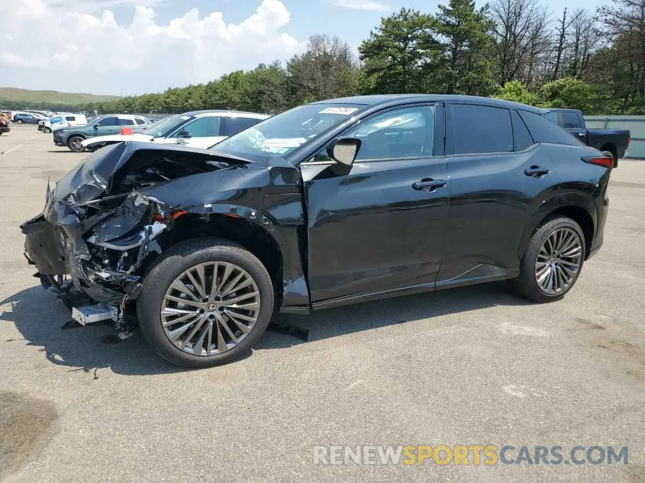 1 Photograph of a damaged car JTJAAAAB9PA013516 LEXUS RZ 450E 2023