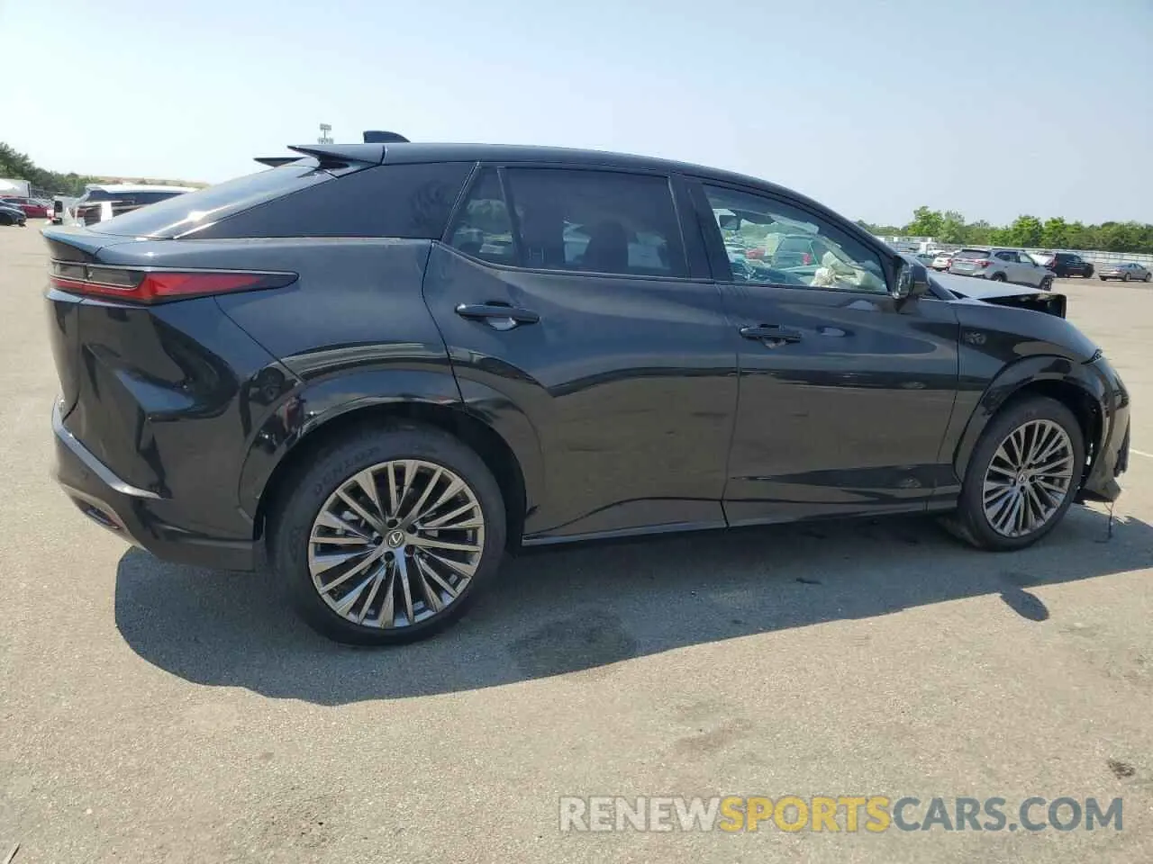 3 Photograph of a damaged car JTJAAAAB9PA013516 LEXUS RZ 450E 2023