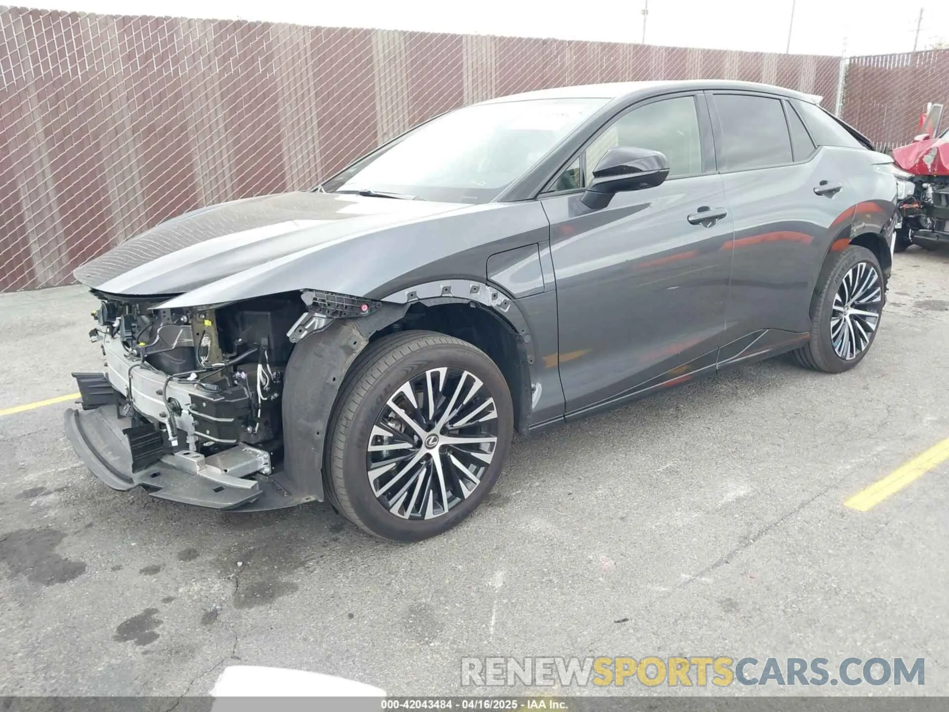 2 Photograph of a damaged car JTJAAAAB9PA021955 LEXUS RZ 450E 2023