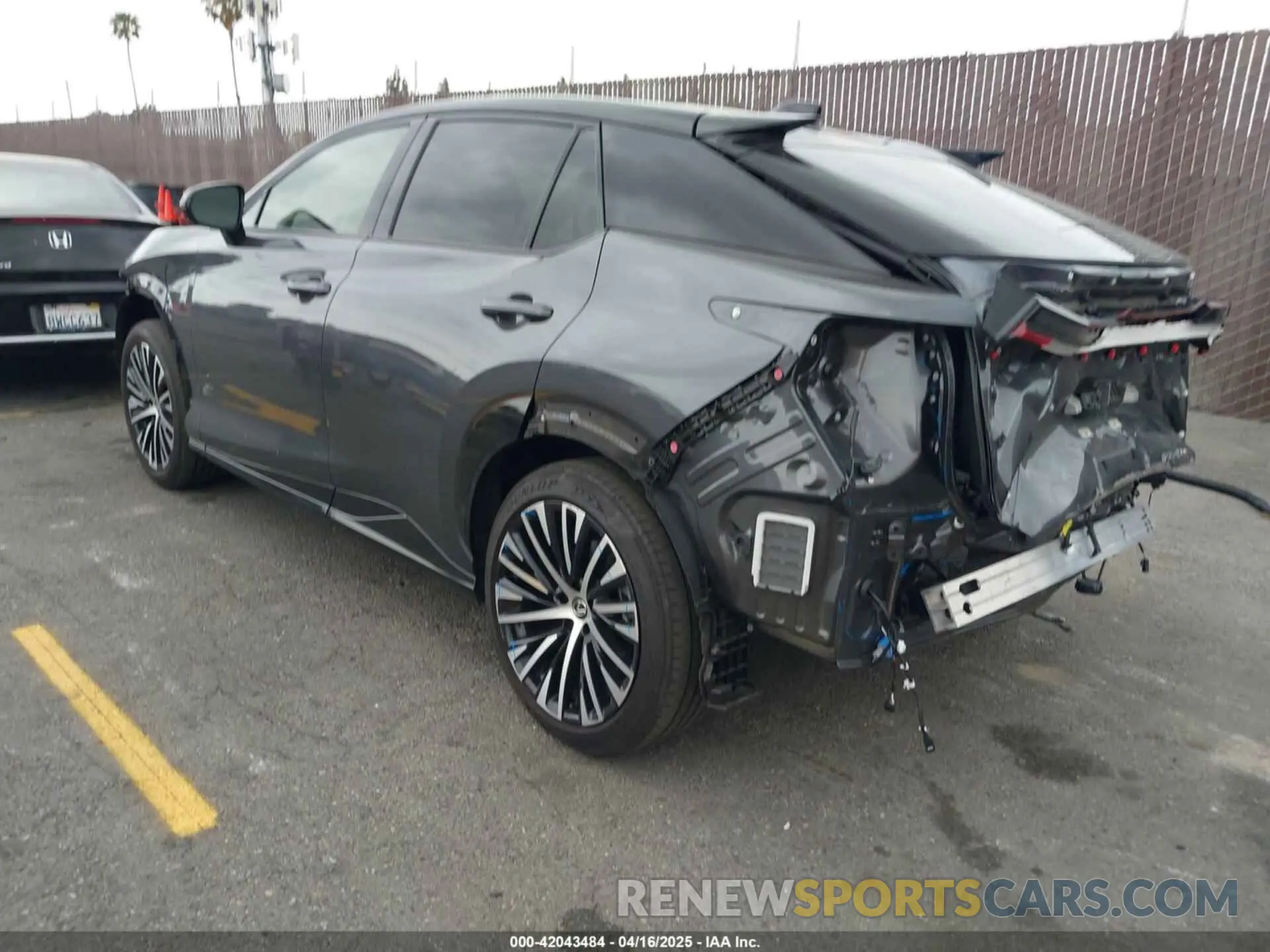 3 Photograph of a damaged car JTJAAAAB9PA021955 LEXUS RZ 450E 2023