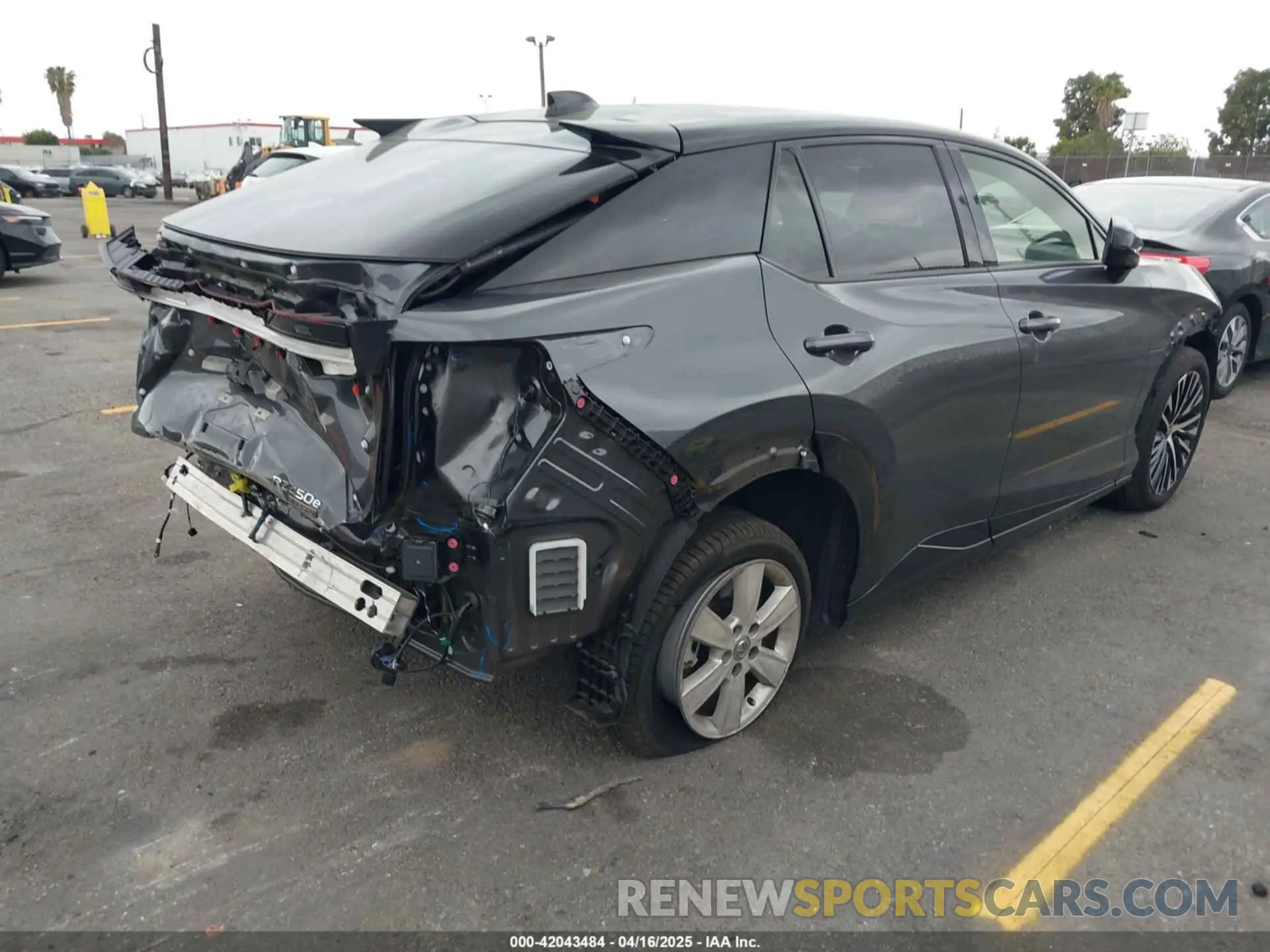 4 Photograph of a damaged car JTJAAAAB9PA021955 LEXUS RZ 450E 2023