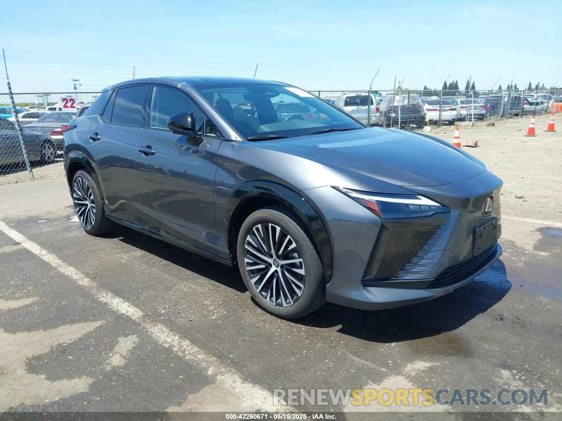 1 Photograph of a damaged car JTJAAAABXPA020300 LEXUS RZ 450E 2023