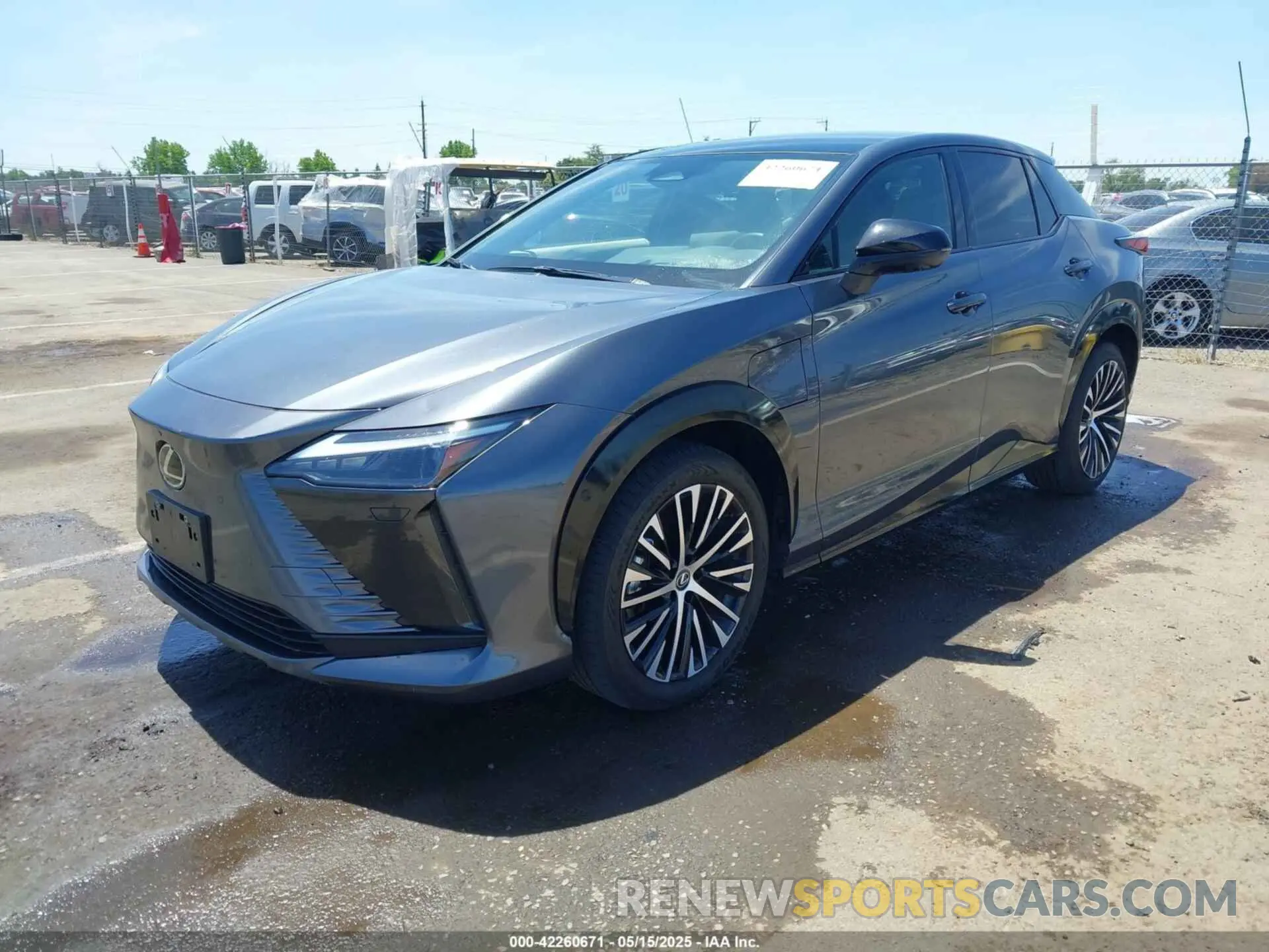 2 Photograph of a damaged car JTJAAAABXPA020300 LEXUS RZ 450E 2023