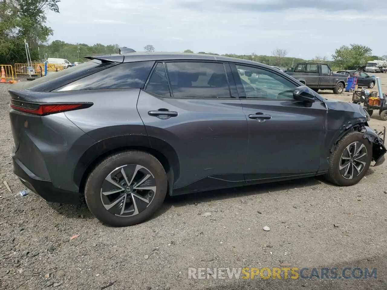 3 Photograph of a damaged car JTJAAAAB1RA024965 LEXUS RZ 450E 2024