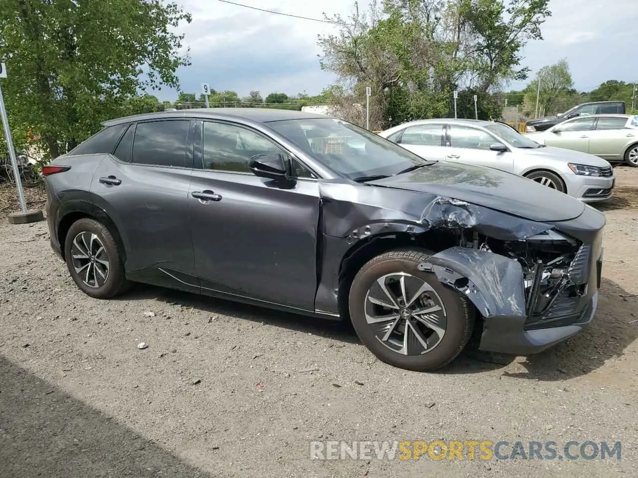 4 Photograph of a damaged car JTJAAAAB1RA024965 LEXUS RZ 450E 2024