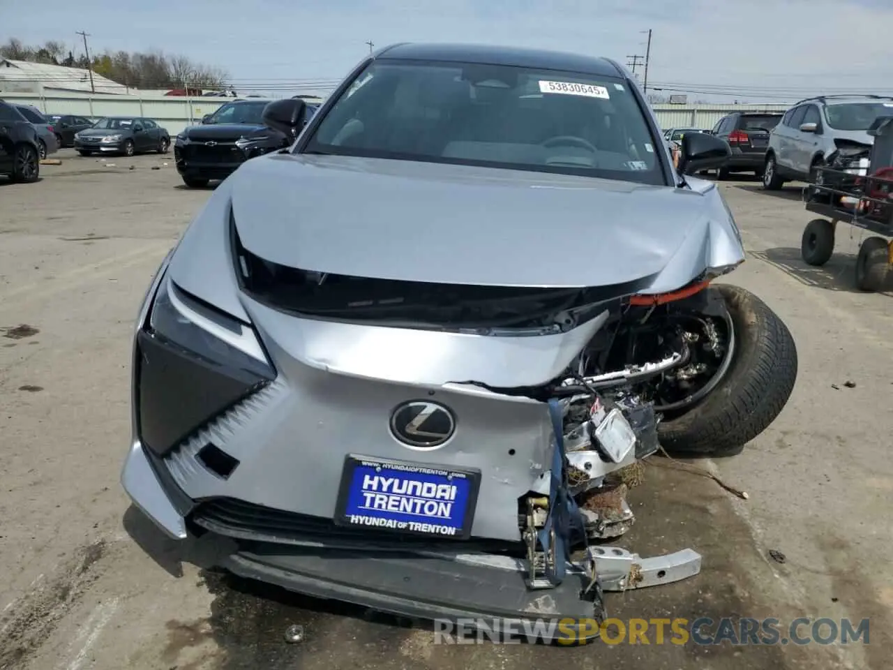 5 Photograph of a damaged car JTJAAAAB4RA023373 LEXUS RZ 450E 2024