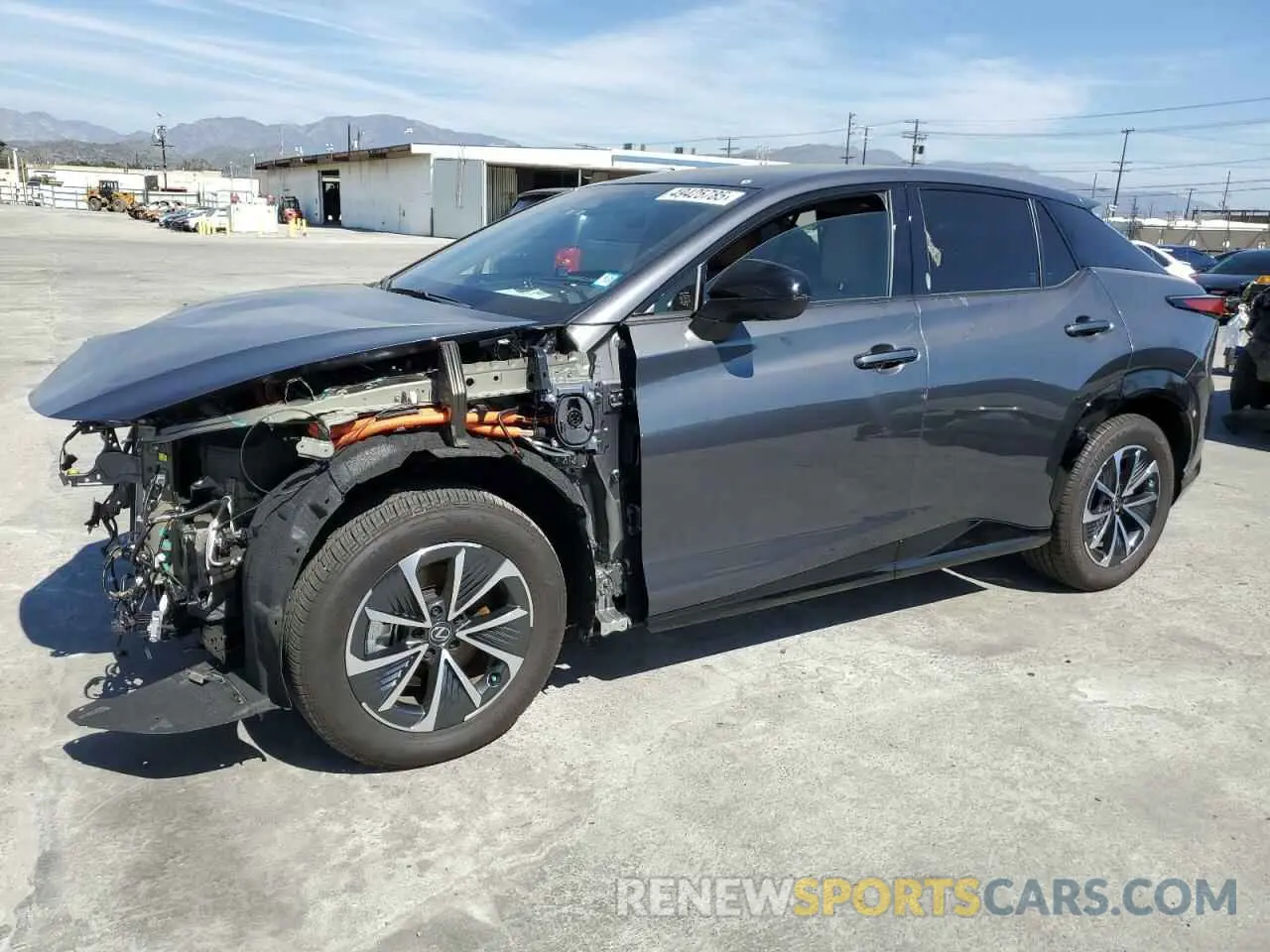 1 Photograph of a damaged car JTJAAAAB4RA025544 LEXUS RZ 450E 2024