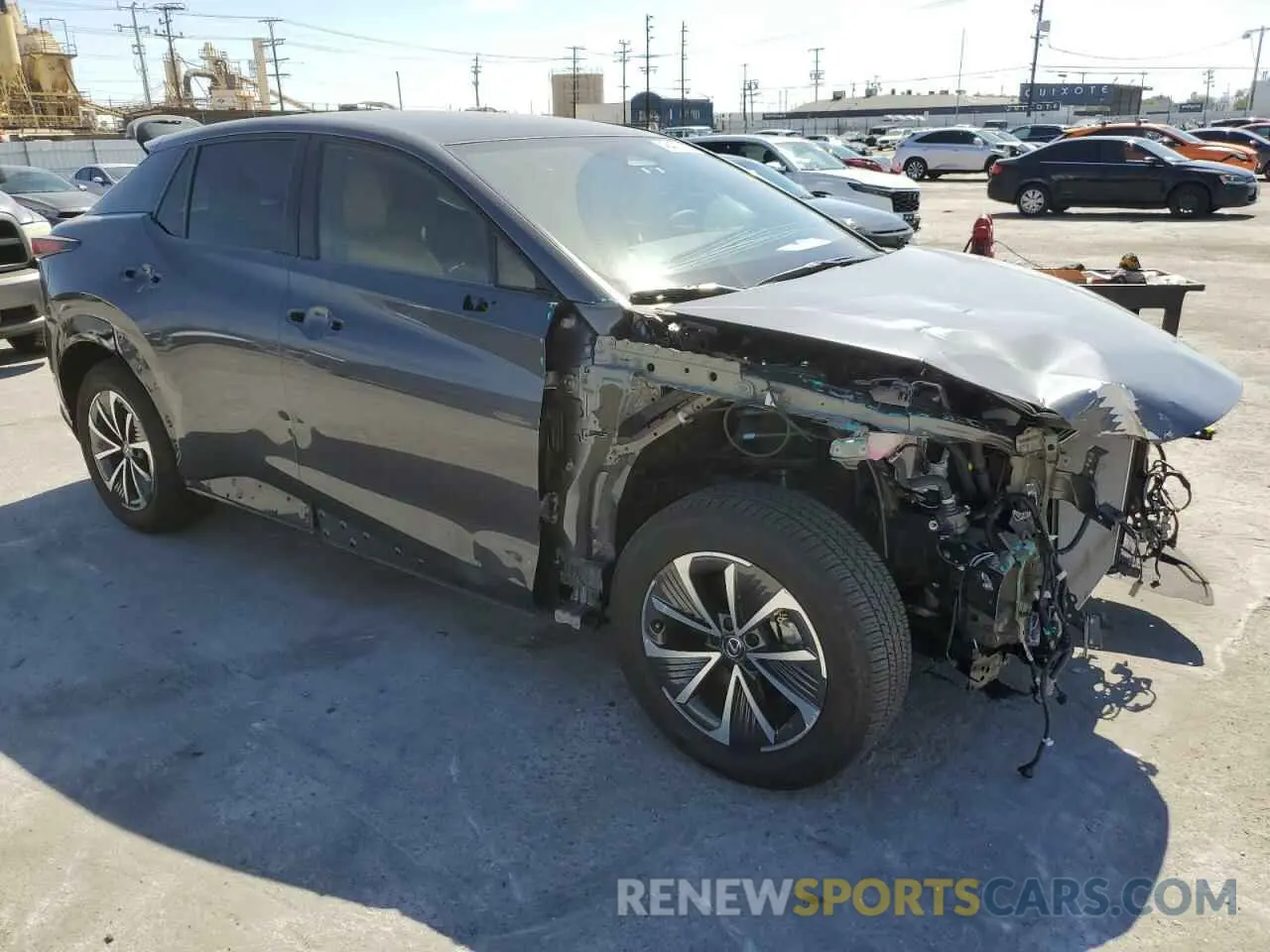 4 Photograph of a damaged car JTJAAAAB4RA025544 LEXUS RZ 450E 2024