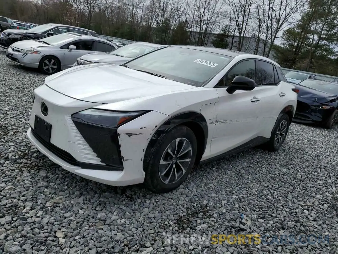 1 Photograph of a damaged car JTJAAAAB6RA024377 LEXUS RZ 450E 2024
