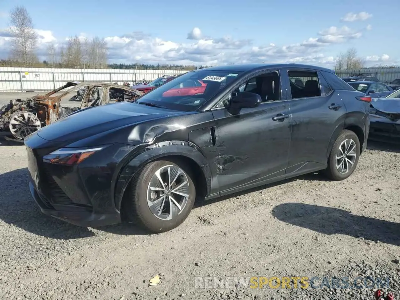 1 Photograph of a damaged car JTJAAAAB7RA025151 LEXUS RZ 450E 2024