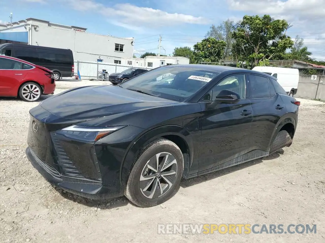 1 Photograph of a damaged car JTJAAAAB8RA026440 LEXUS RZ 450E 2024
