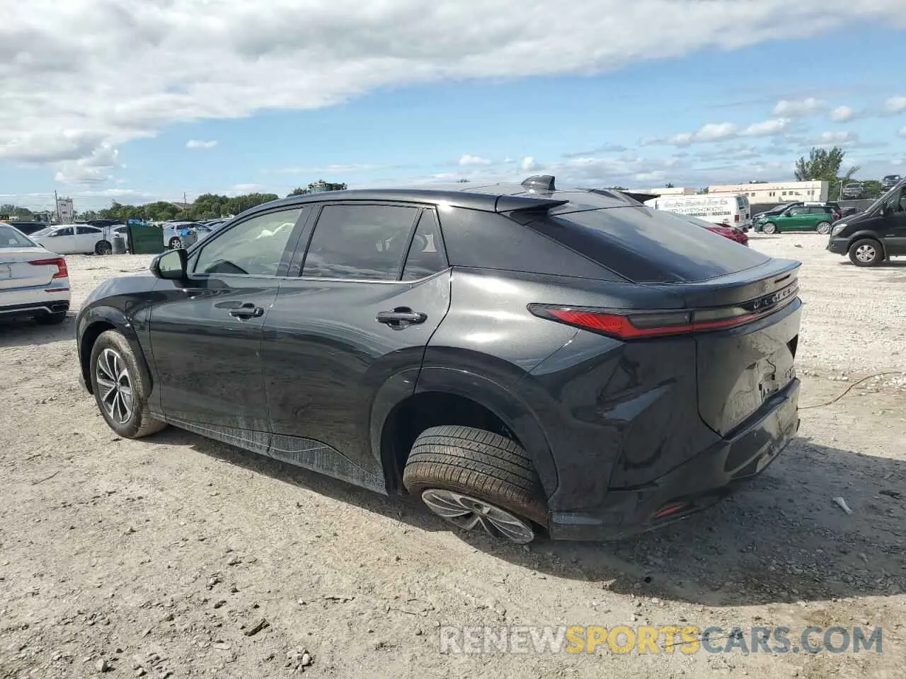 2 Photograph of a damaged car JTJAAAAB8RA026440 LEXUS RZ 450E 2024