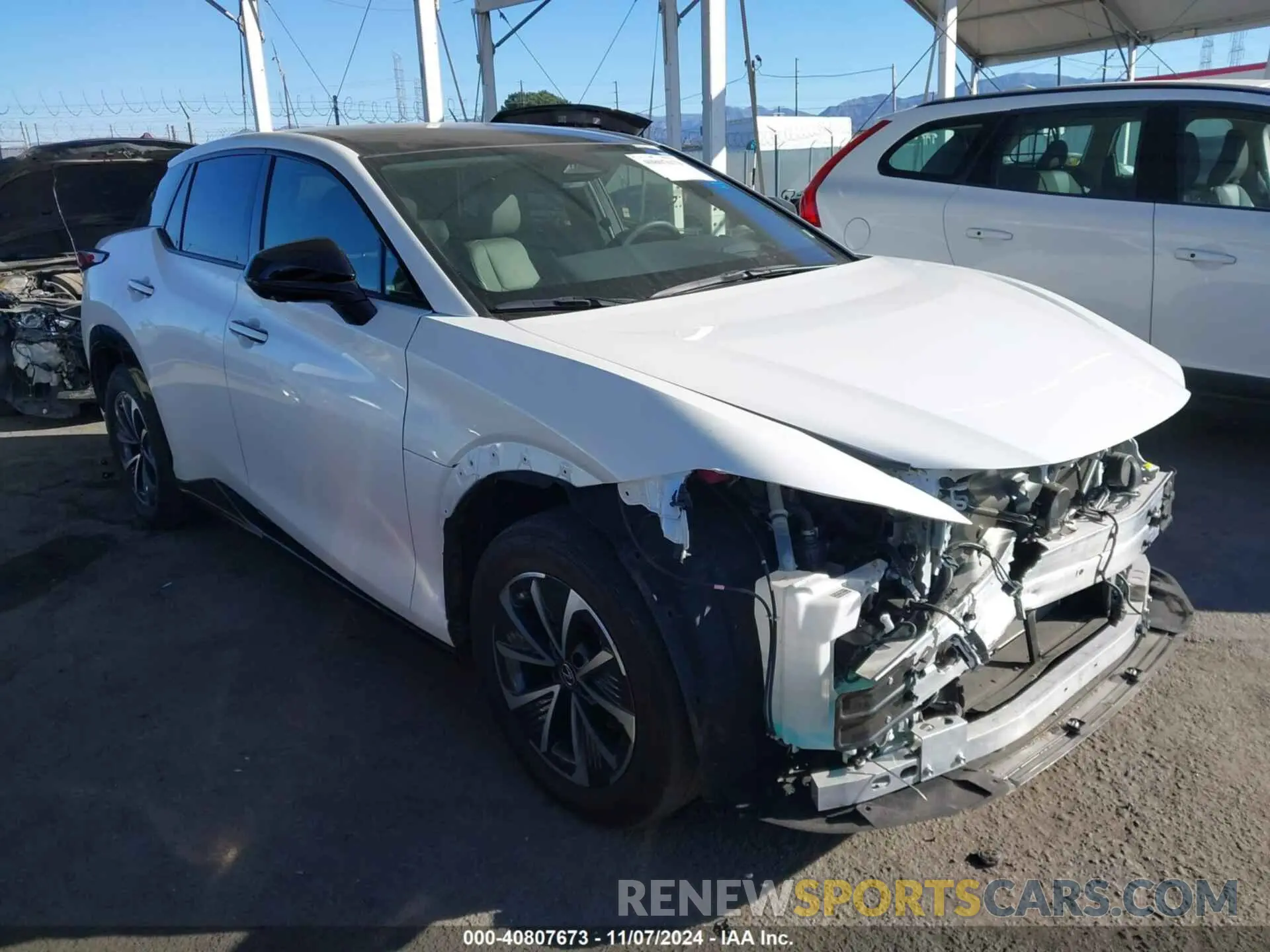 1 Photograph of a damaged car JTJAAAAB9RA023501 LEXUS RZ 450E 2024
