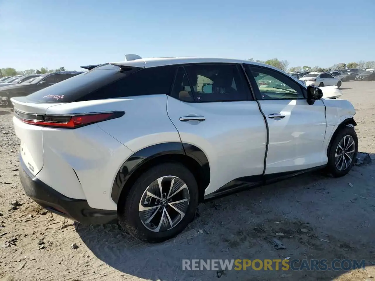 3 Photograph of a damaged car JTJAAAAB9RA026687 LEXUS RZ 450E 2024