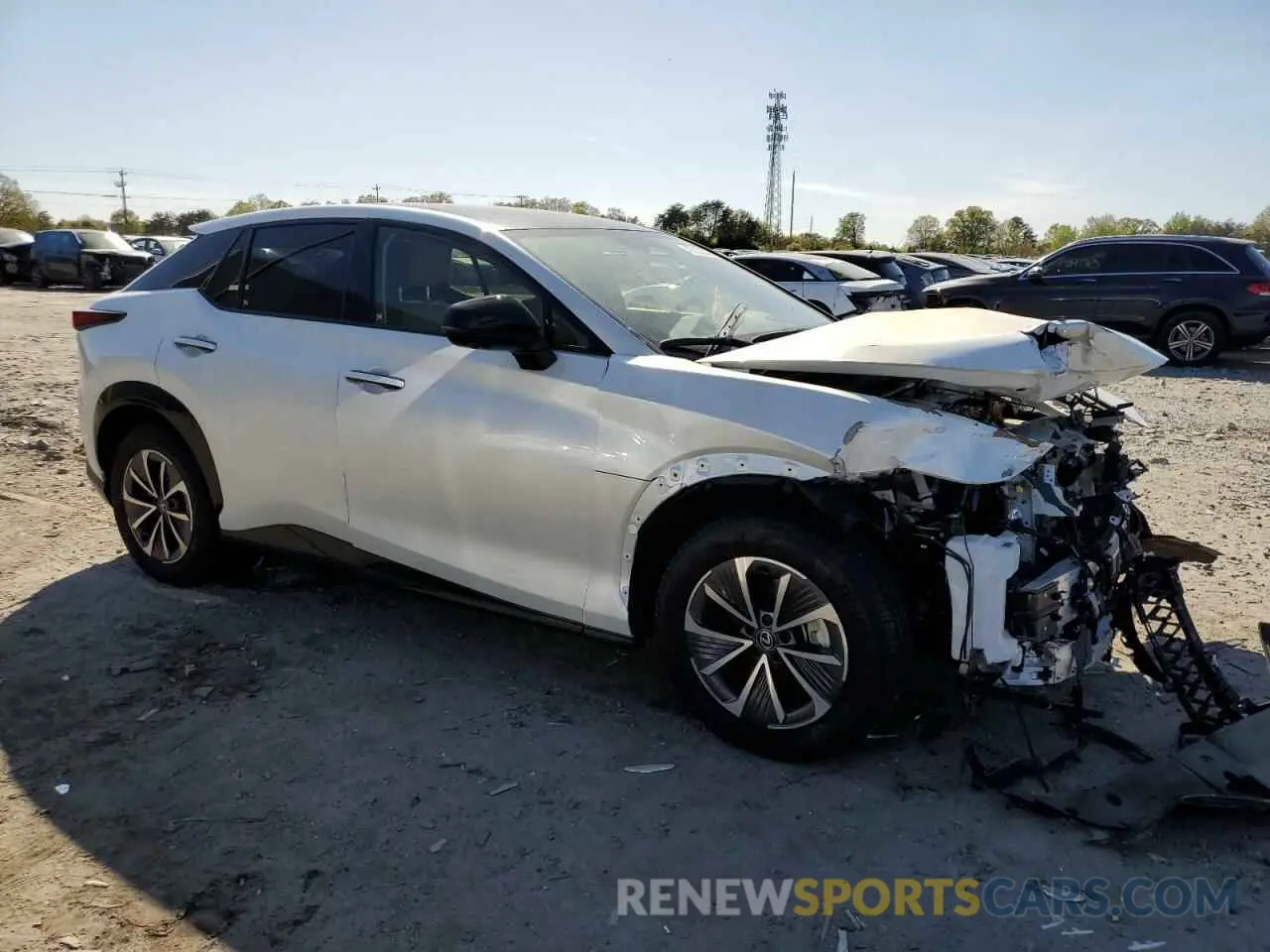 4 Photograph of a damaged car JTJAAAAB9RA026687 LEXUS RZ 450E 2024