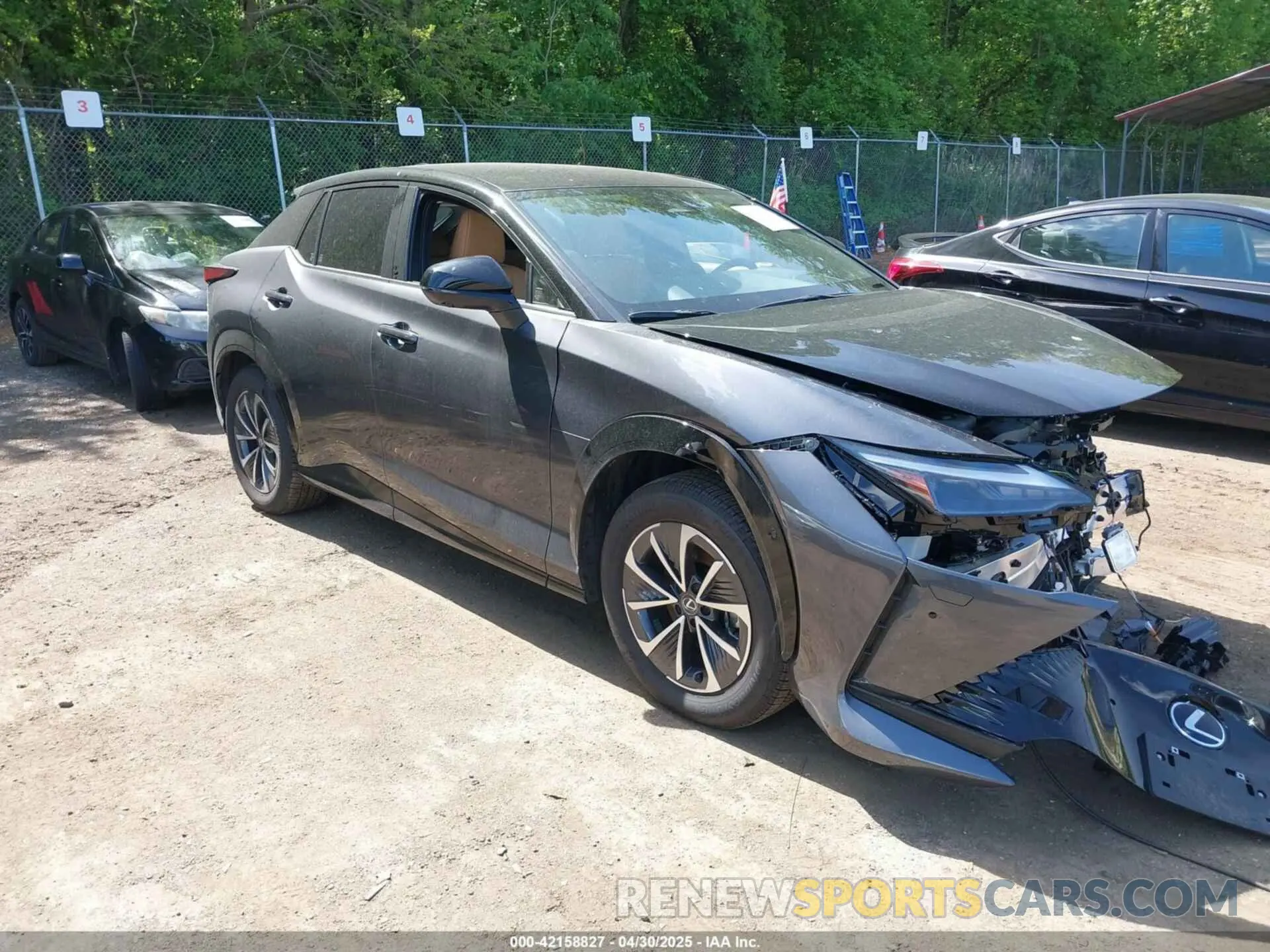 1 Photograph of a damaged car JTJAAAAB0SA028625 LEXUS RZ 450E 2025