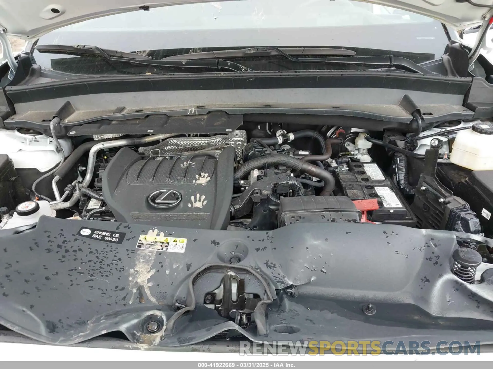 10 Photograph of a damaged car 5TDAAAA60RS009317 LEXUS TX 350 2024