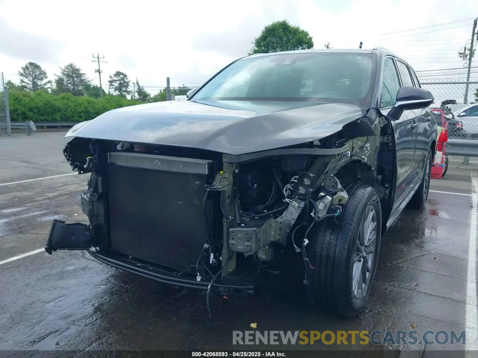 6 Photograph of a damaged car 5TDAAAA65RS002699 LEXUS TX 350 2024