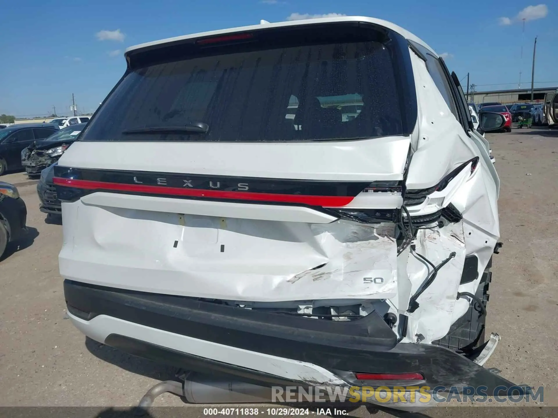 17 Photograph of a damaged car 5TDAAAA65RS006381 LEXUS TX 350 2024