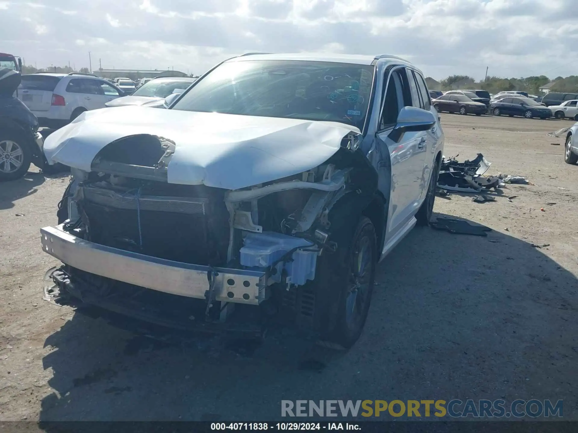 2 Photograph of a damaged car 5TDAAAA65RS006381 LEXUS TX 350 2024
