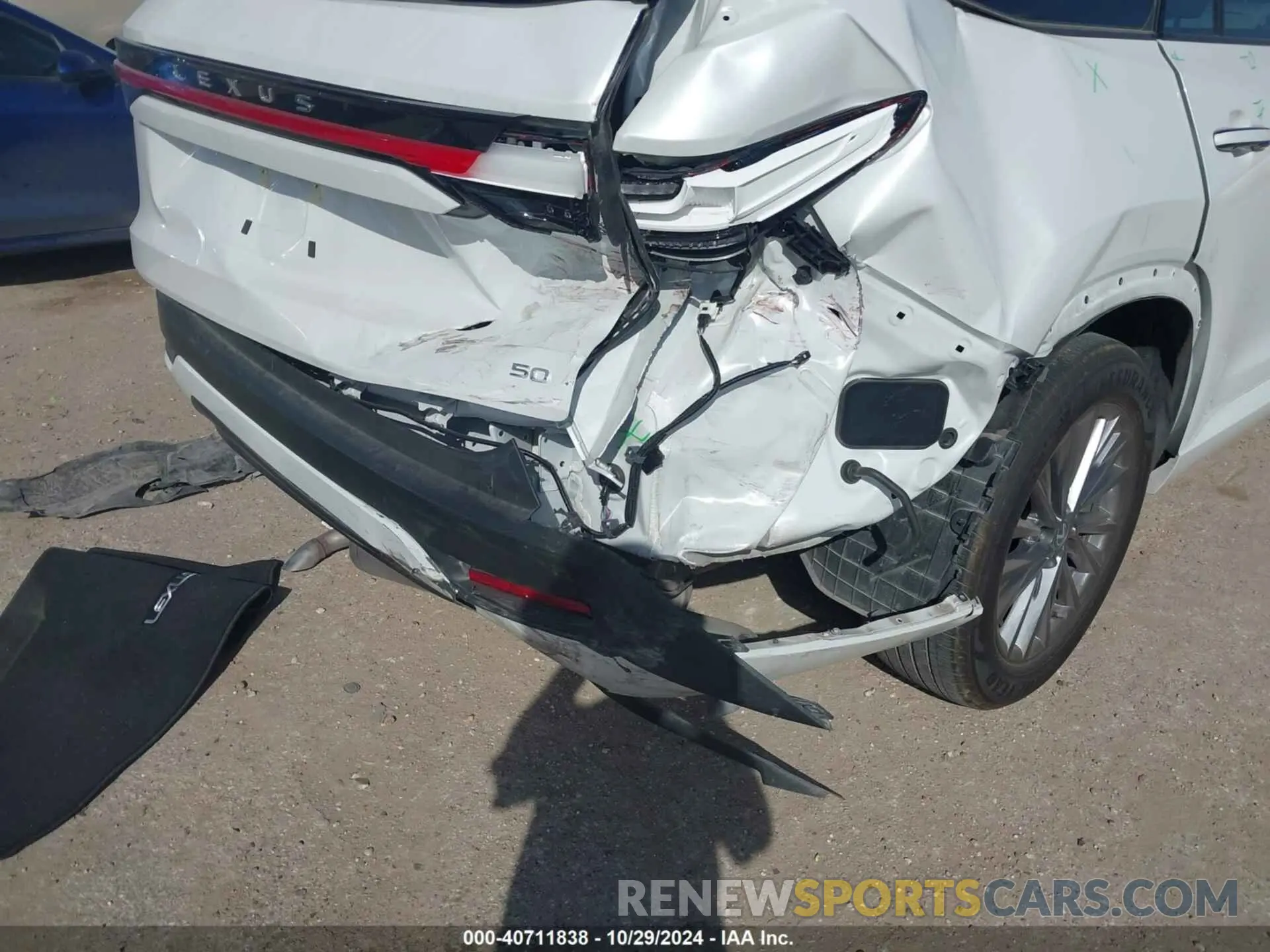 6 Photograph of a damaged car 5TDAAAA65RS006381 LEXUS TX 350 2024
