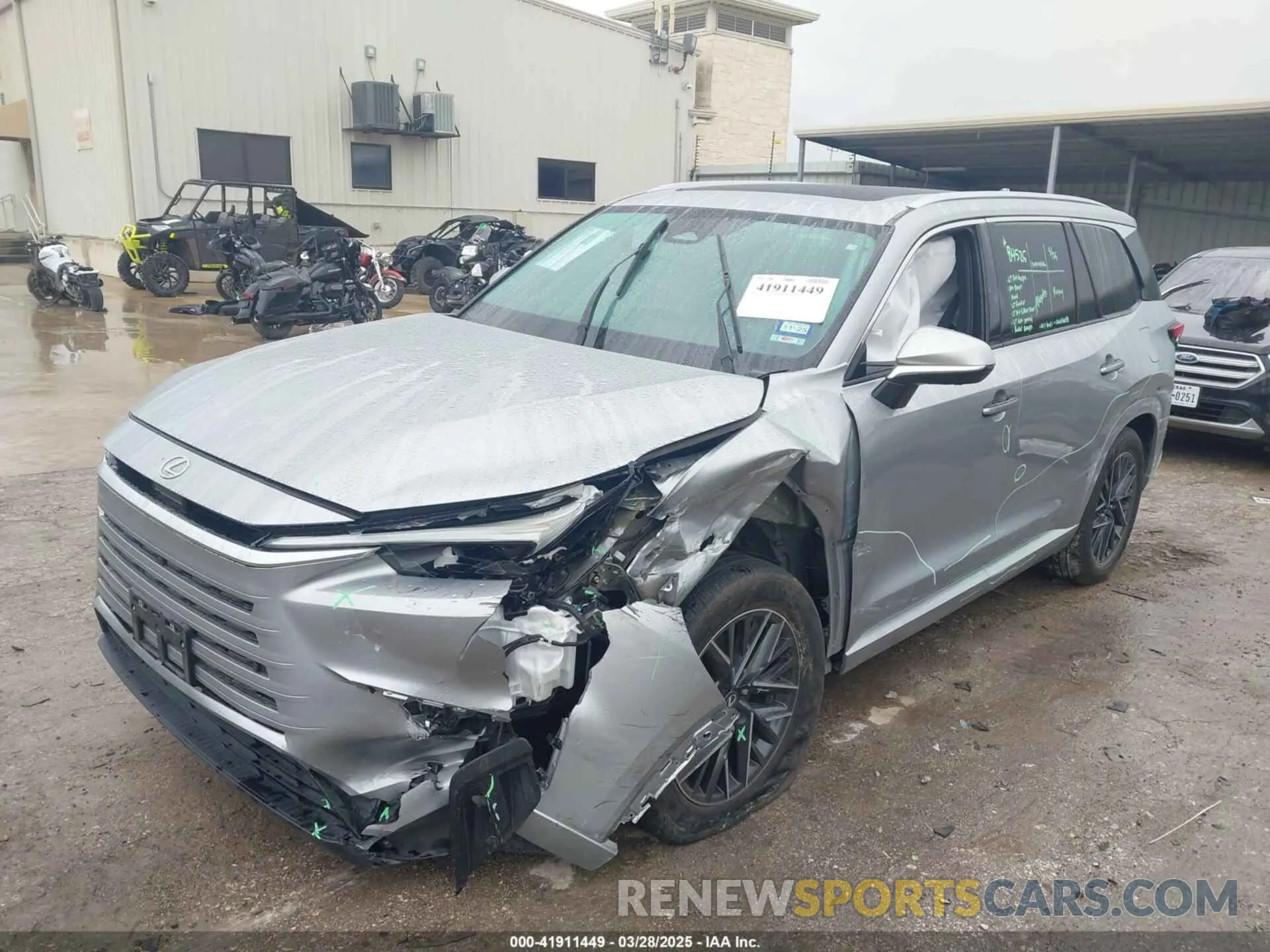 2 Photograph of a damaged car 5TDAAAA67RS002025 LEXUS TX 350 2024