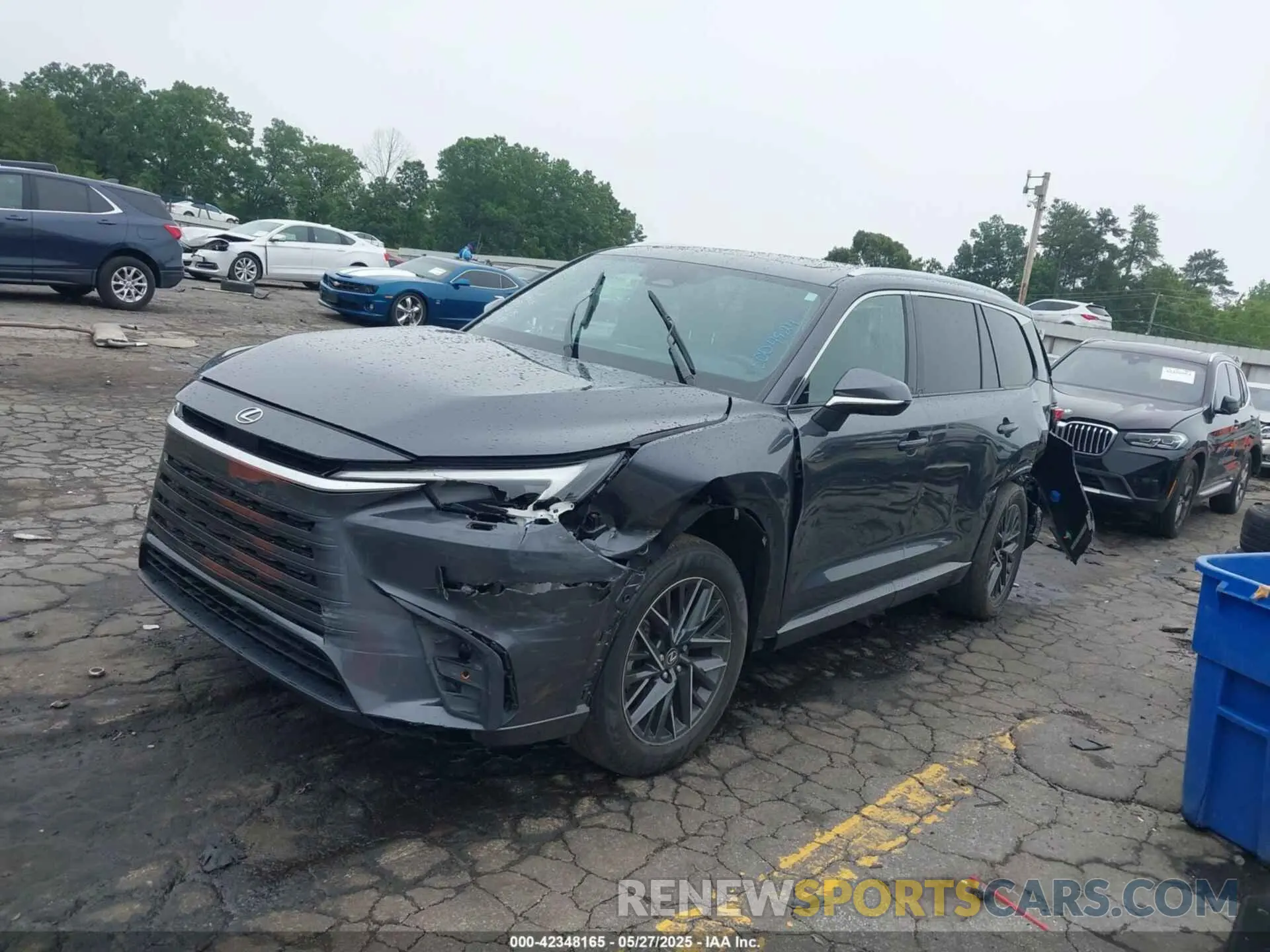 2 Photograph of a damaged car 5TDAAAA67RS004924 LEXUS TX 350 2024