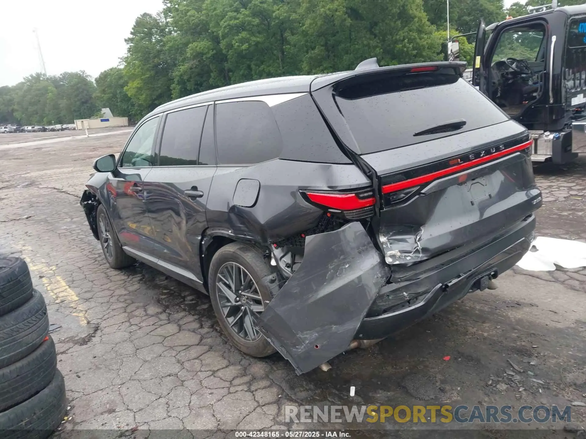 3 Photograph of a damaged car 5TDAAAA67RS004924 LEXUS TX 350 2024