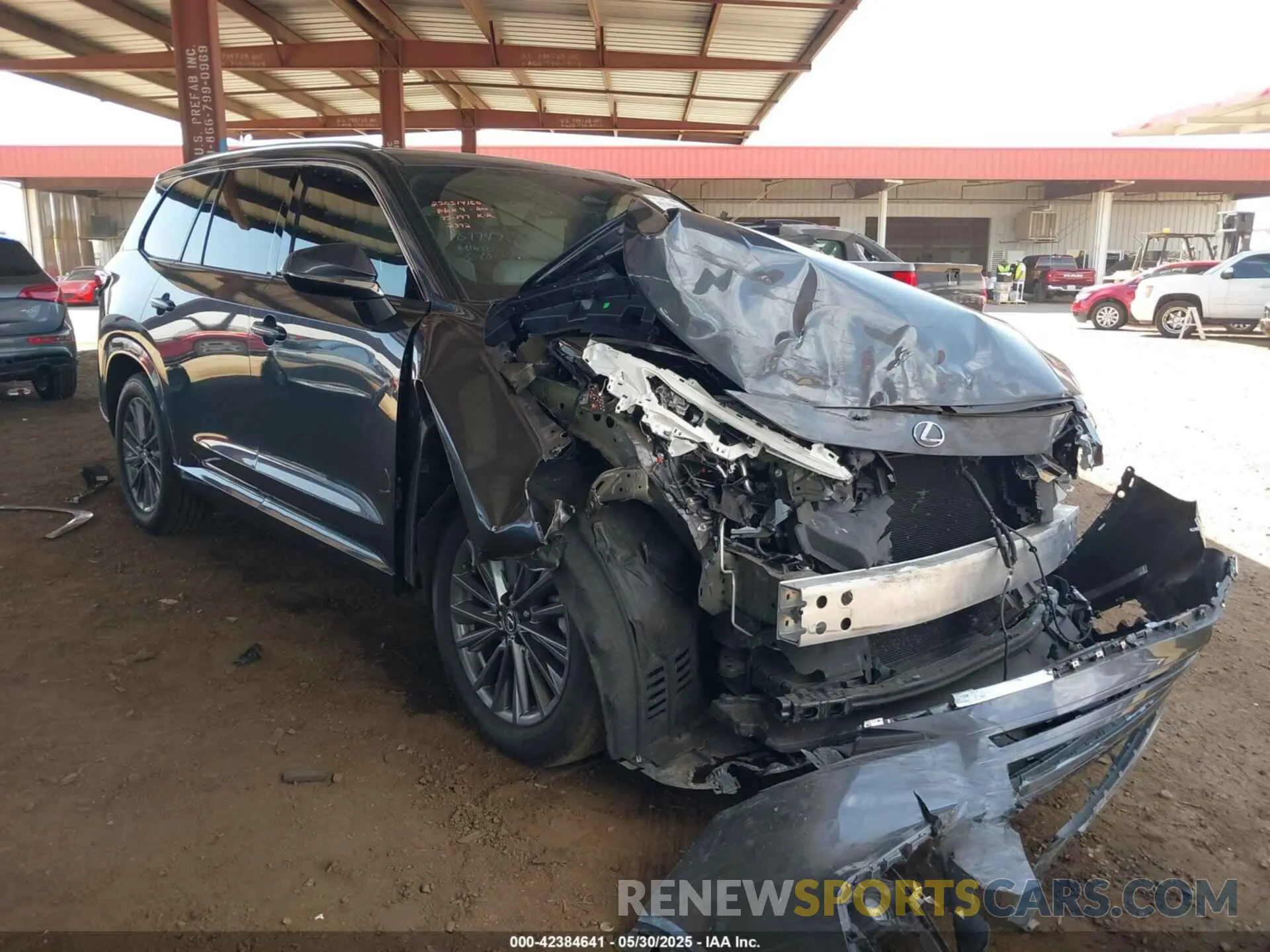 1 Photograph of a damaged car 5TDAAAB63RS002392 LEXUS TX 350 2024