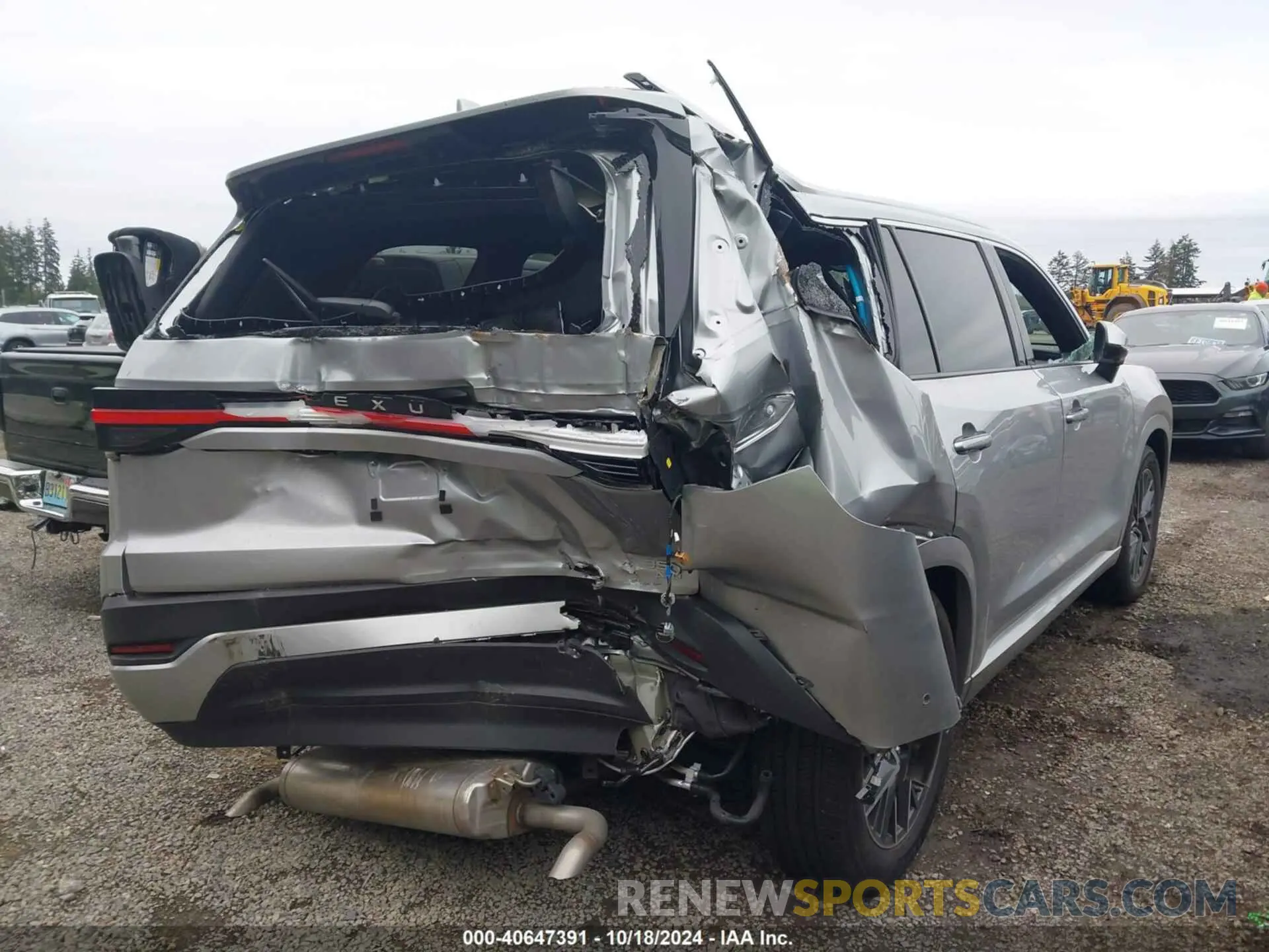 4 Photograph of a damaged car 5TDAAAB63RS007415 LEXUS TX 350 2024