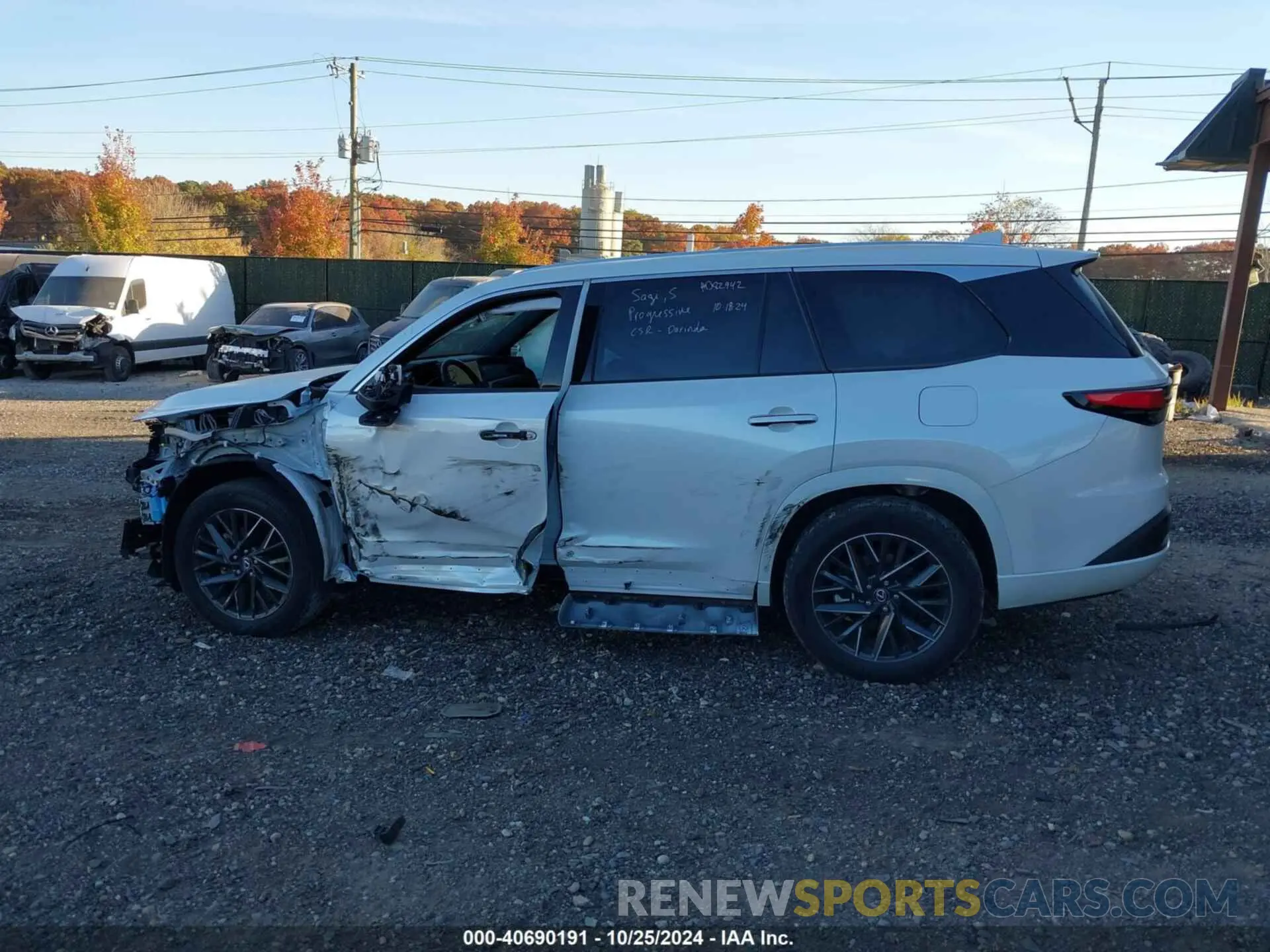 14 Photograph of a damaged car 5TDAAAB6XRS005502 LEXUS TX 350 2024
