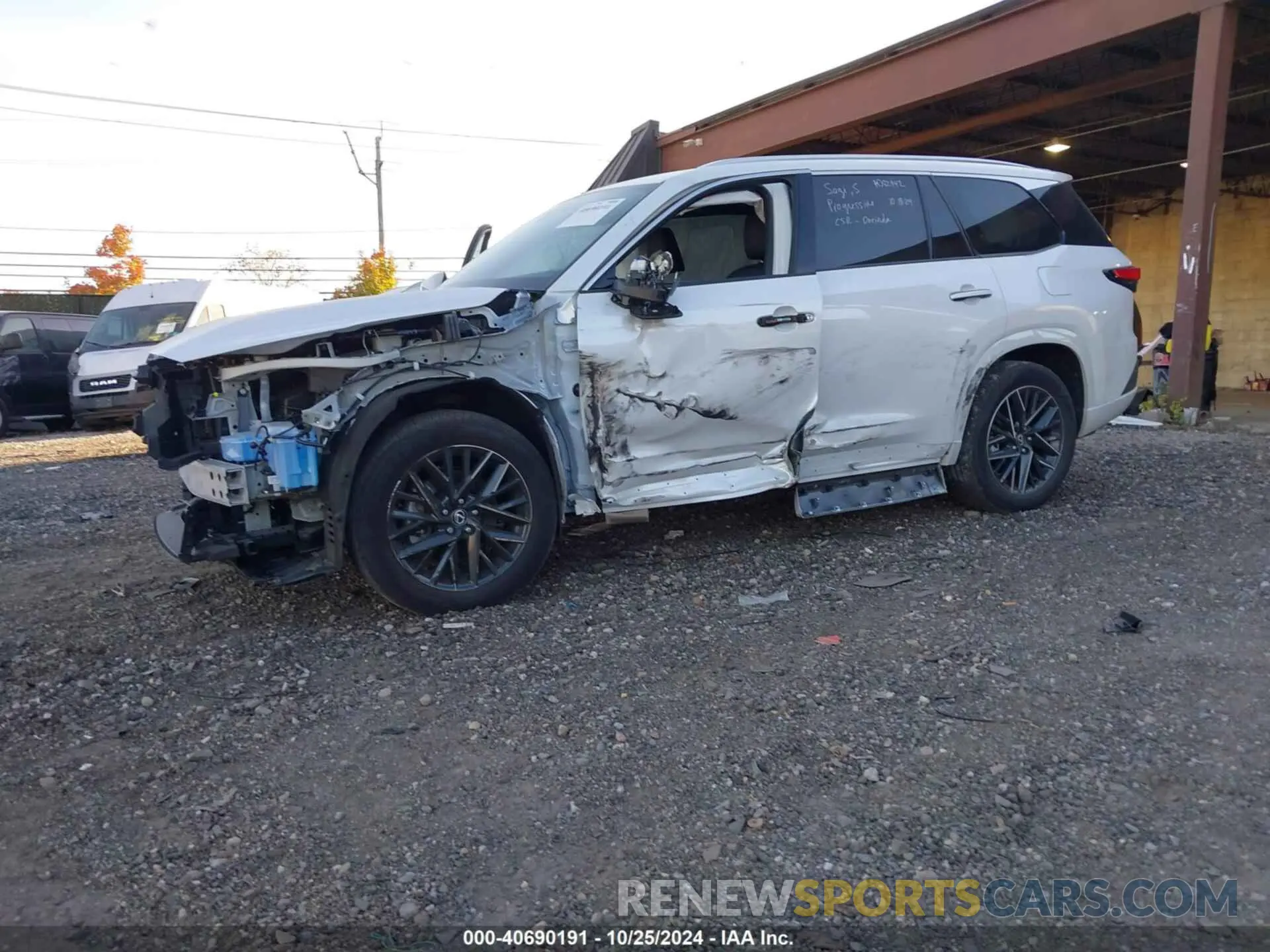 2 Photograph of a damaged car 5TDAAAB6XRS005502 LEXUS TX 350 2024