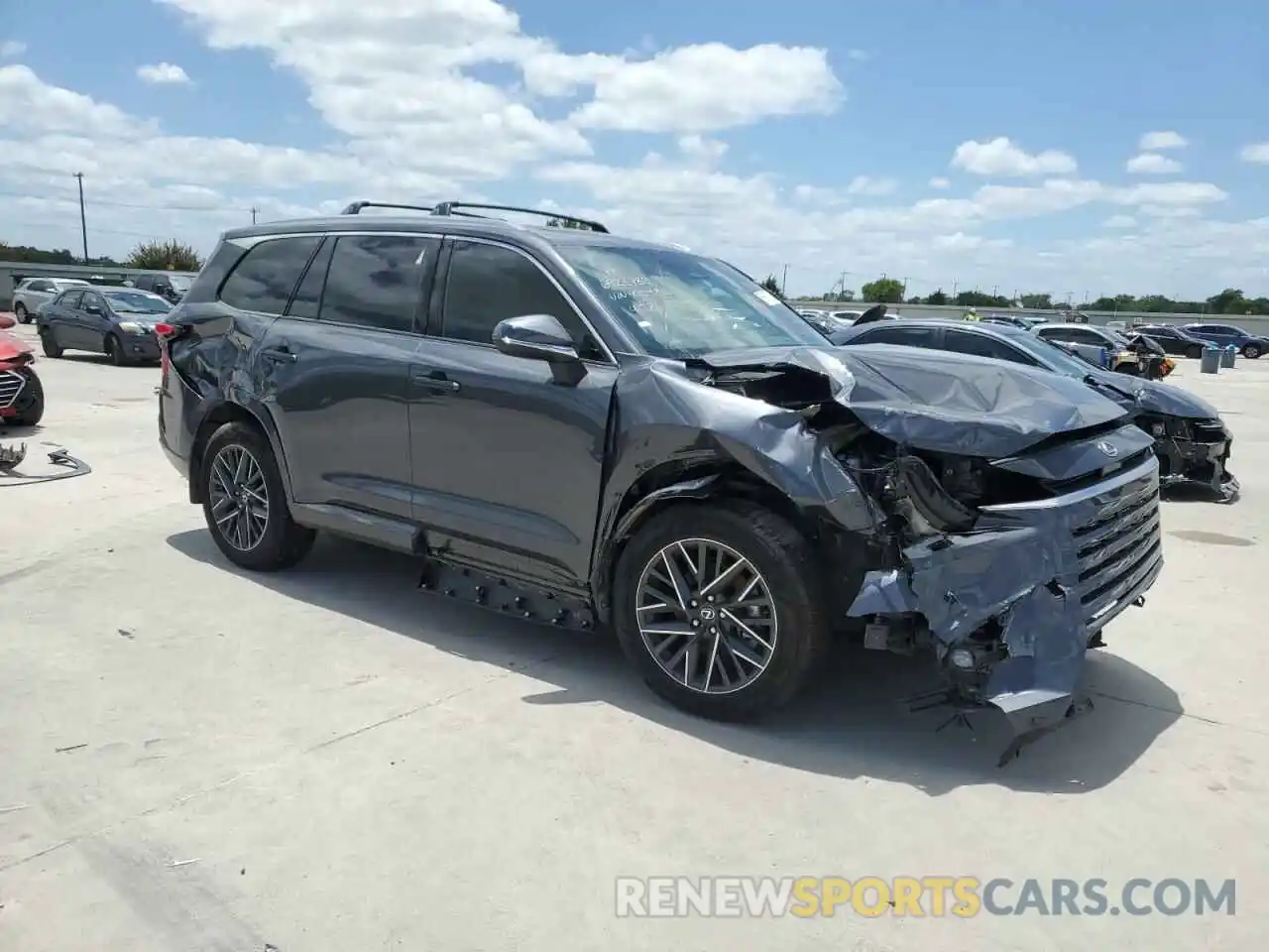 4 Photograph of a damaged car 5TDAAAA63RS004810 LEXUS TX 350 BAS 2024