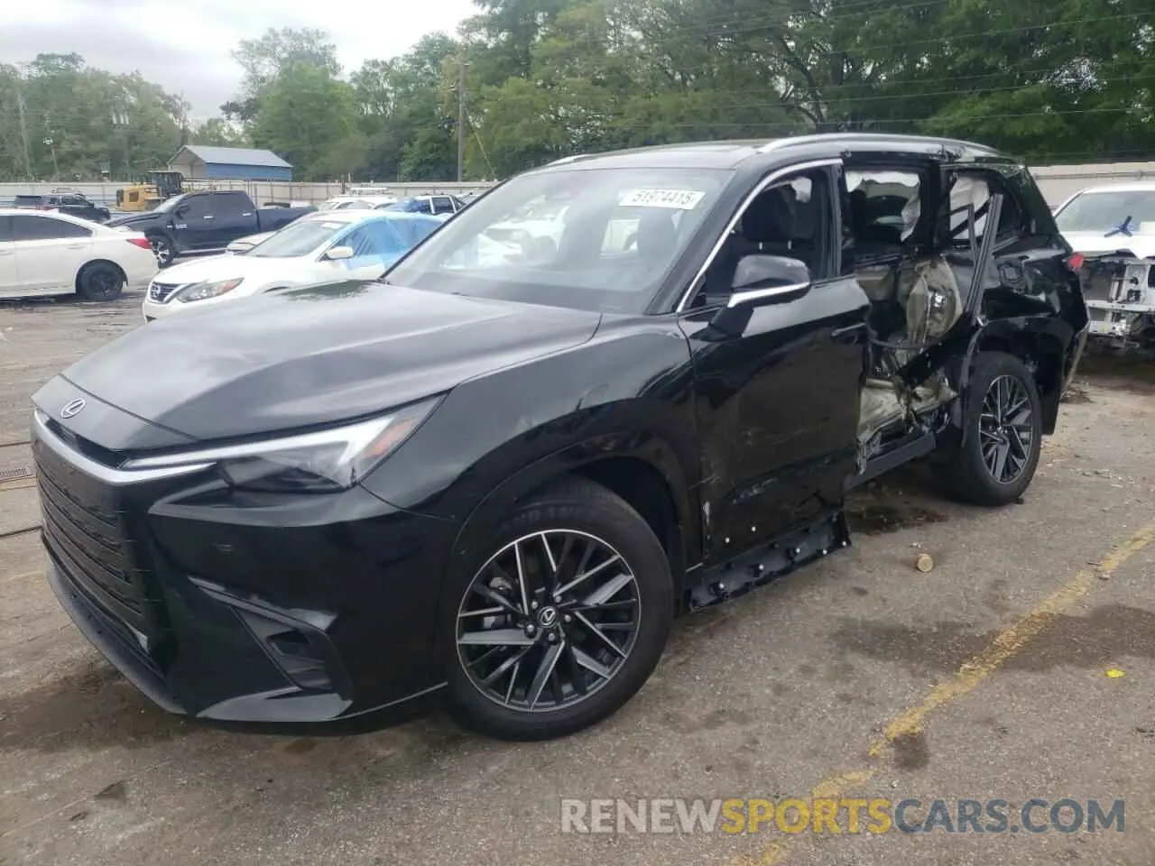 1 Photograph of a damaged car 5TDAAAA65RS010429 LEXUS TX 350 BAS 2024