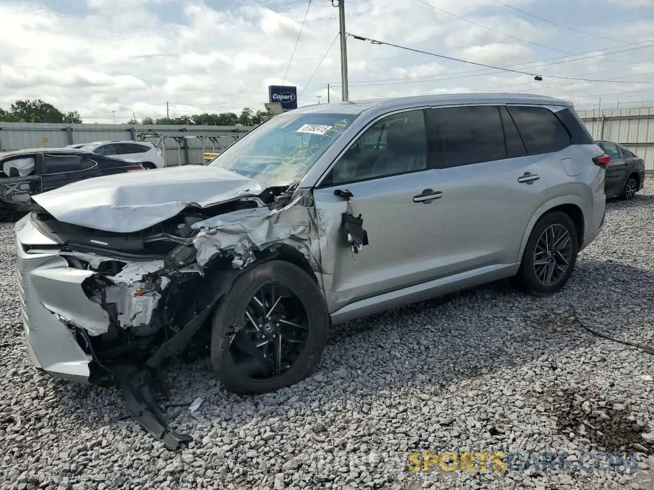 1 Photograph of a damaged car 5TDAAAB63RS017152 LEXUS TX 350 BAS 2024