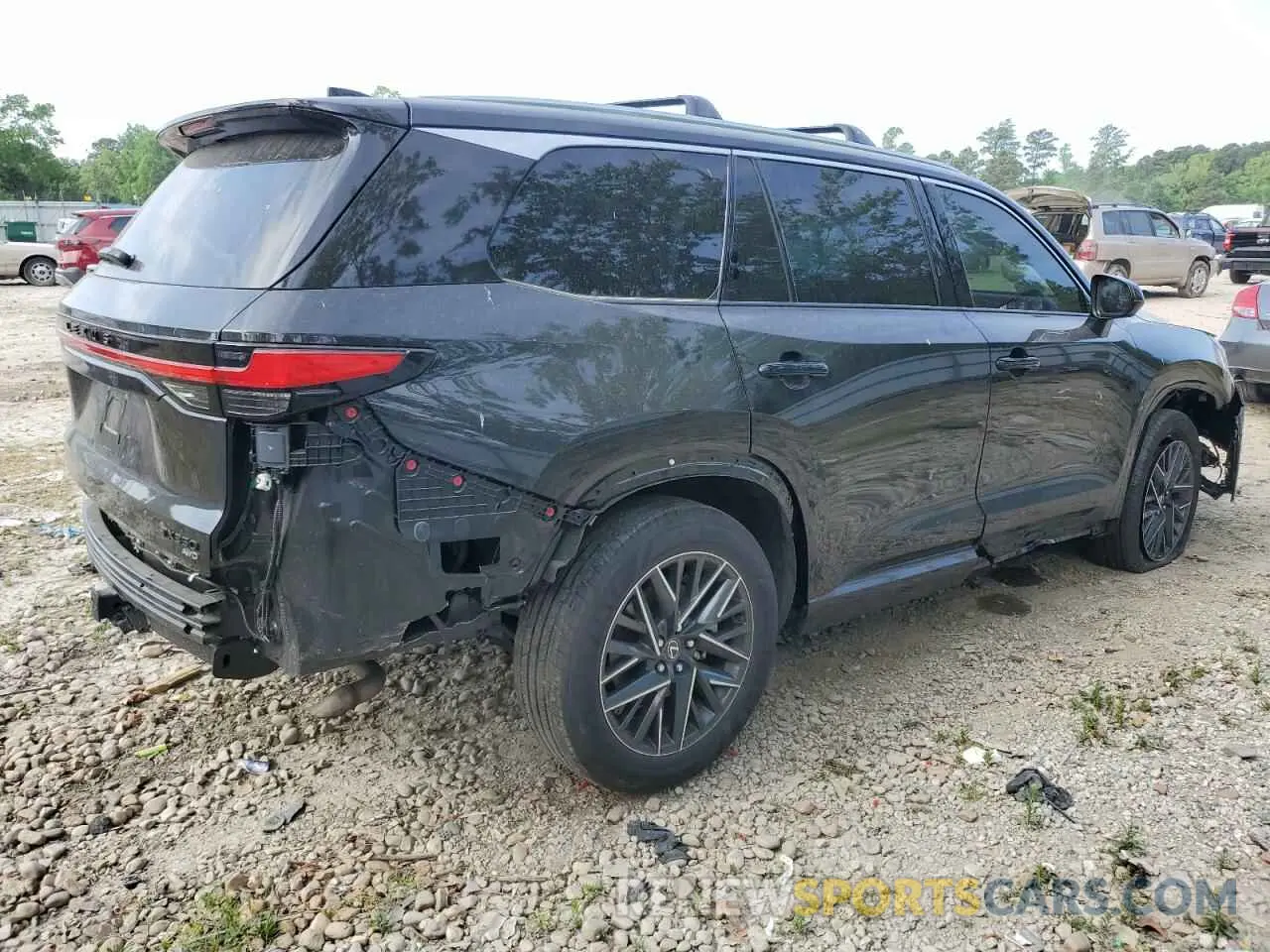 3 Photograph of a damaged car 5TDAAAB64RS014647 LEXUS TX 350 BAS 2024