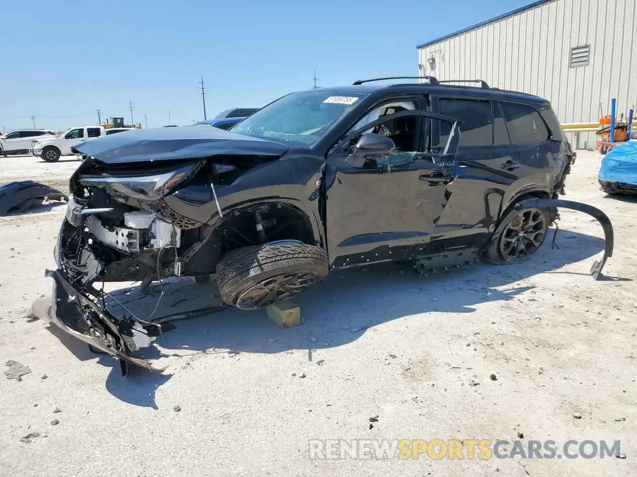 1 Photograph of a damaged car 5TDABAB62RS006365 LEXUS TX 500H F 2024