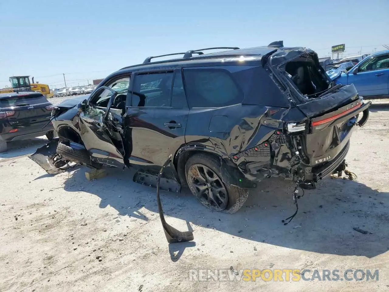 2 Photograph of a damaged car 5TDABAB62RS006365 LEXUS TX 500H F 2024
