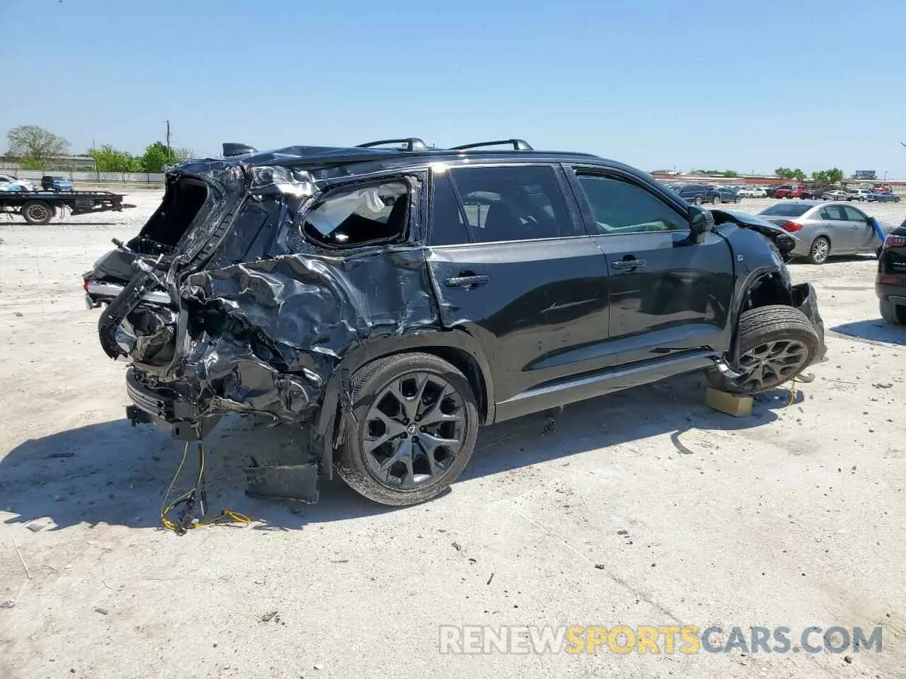 3 Photograph of a damaged car 5TDABAB62RS006365 LEXUS TX 500H F 2024