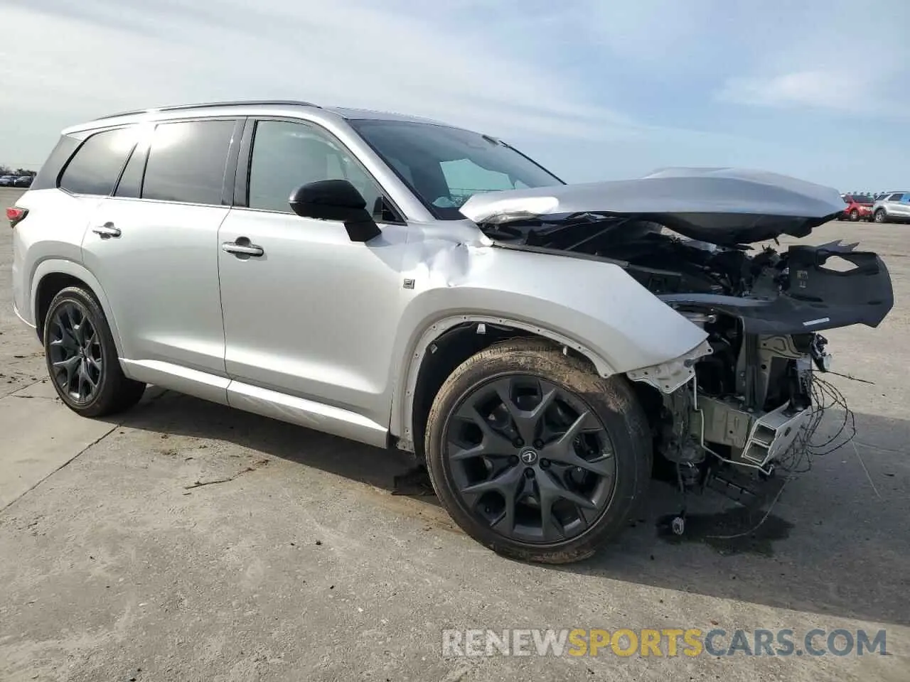 4 Photograph of a damaged car 5TDABAB63RS006651 LEXUS TX 500H F 2024