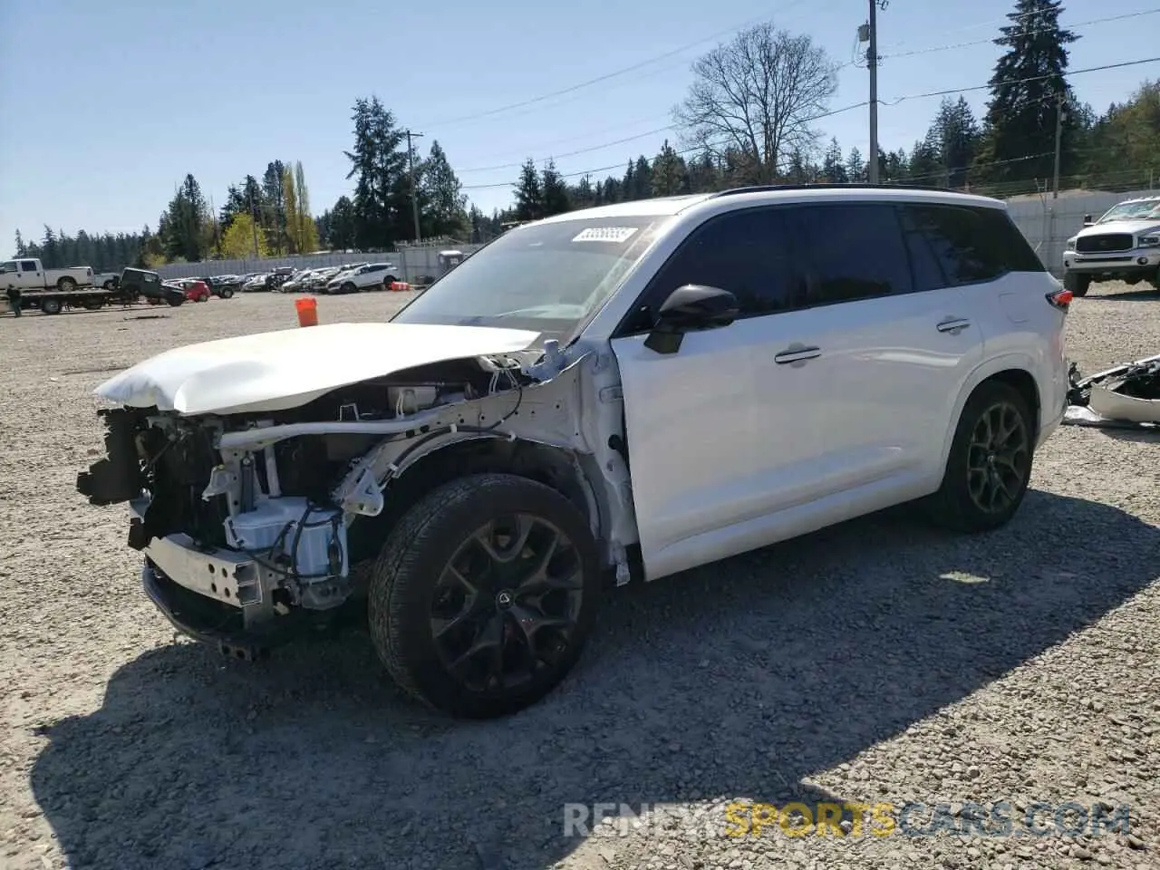 1 Photograph of a damaged car 5TDABAB64RS003483 LEXUS TX 500H F 2024