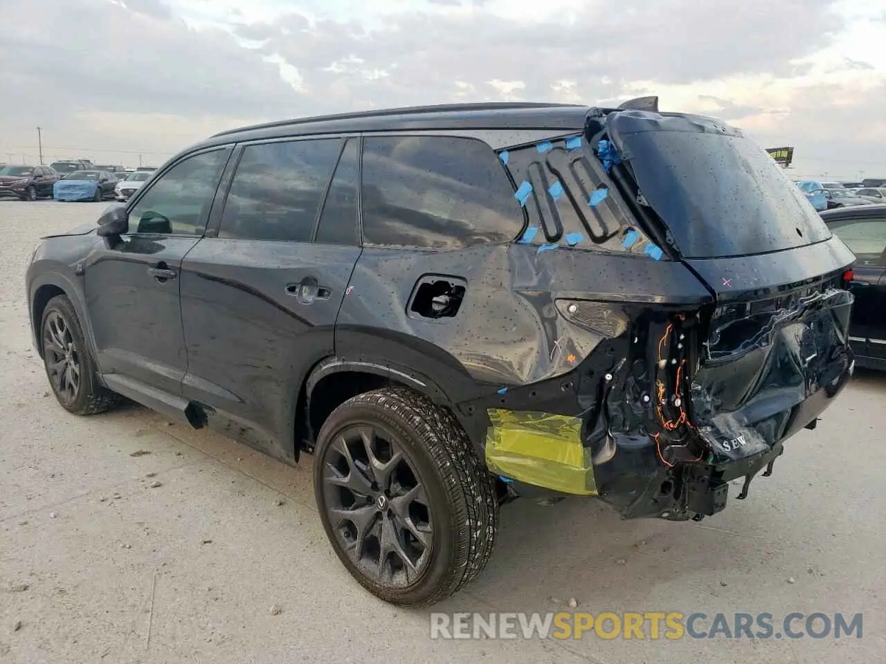 2 Photograph of a damaged car 5TDABAB65RS002309 LEXUS TX 500H F 2024