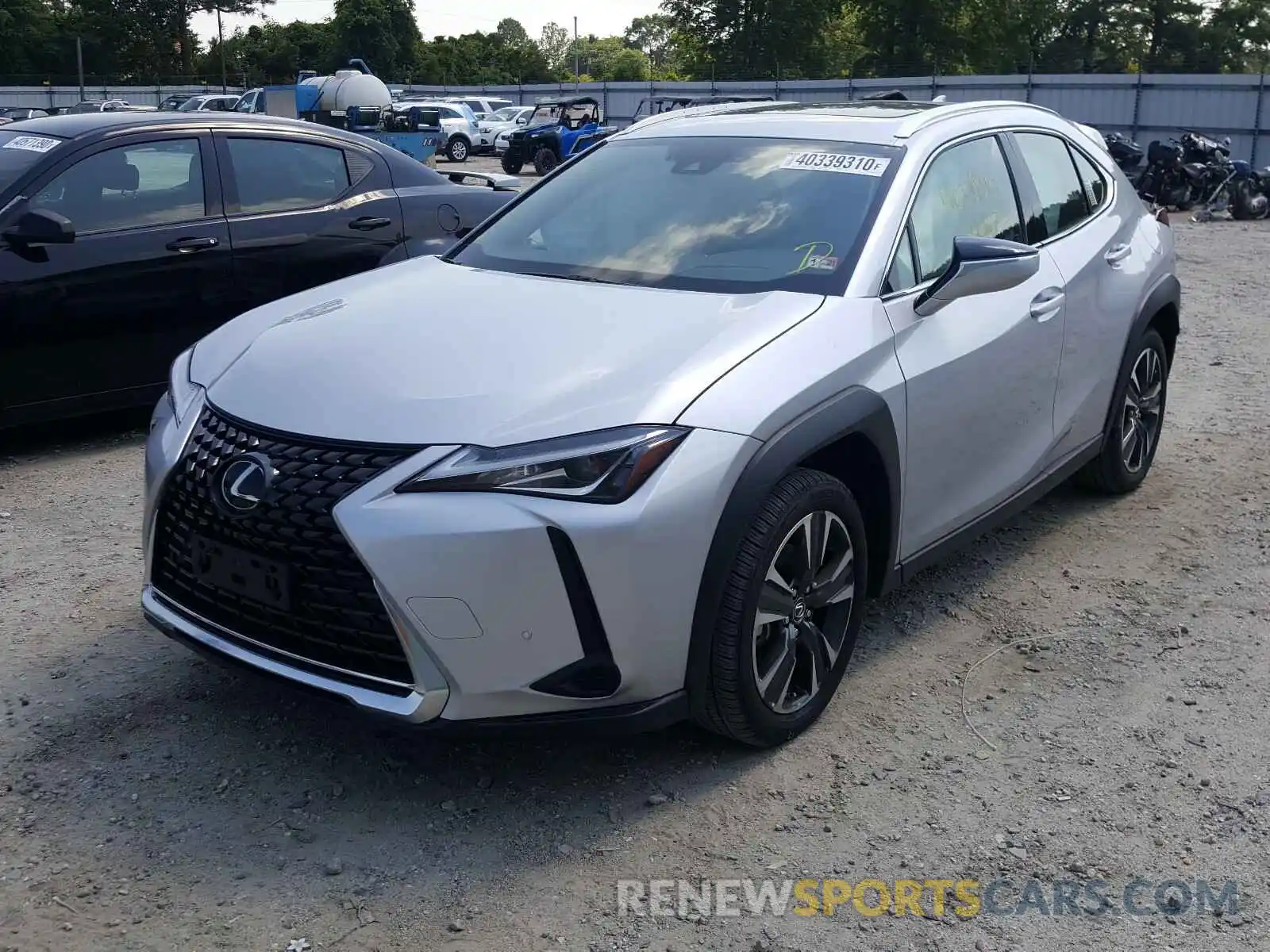 2 Photograph of a damaged car JTHY3JBH0K2000623 LEXUS UX 200 2019