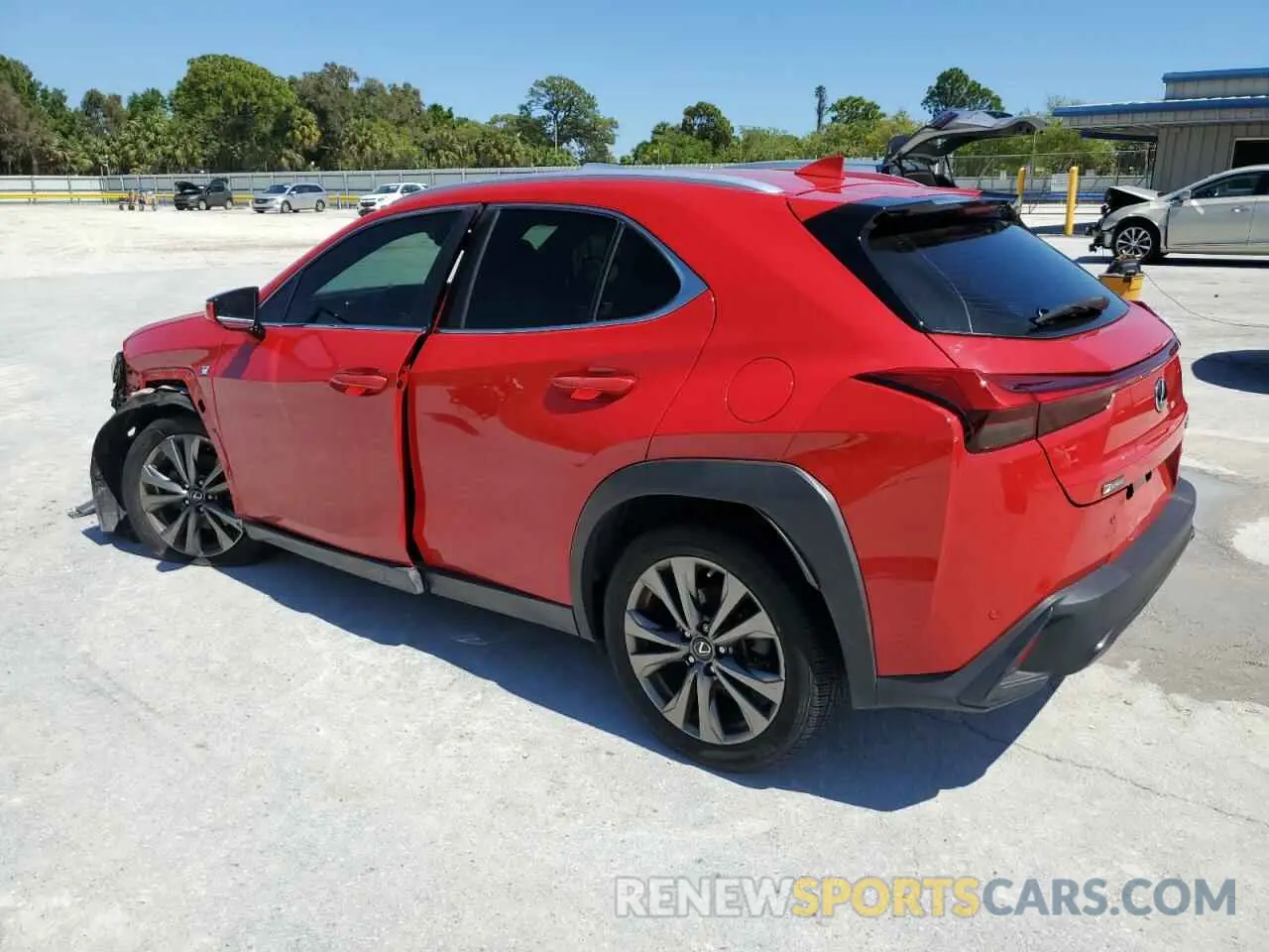 2 Photograph of a damaged car JTHY3JBH0K2001724 LEXUS UX 200 2019